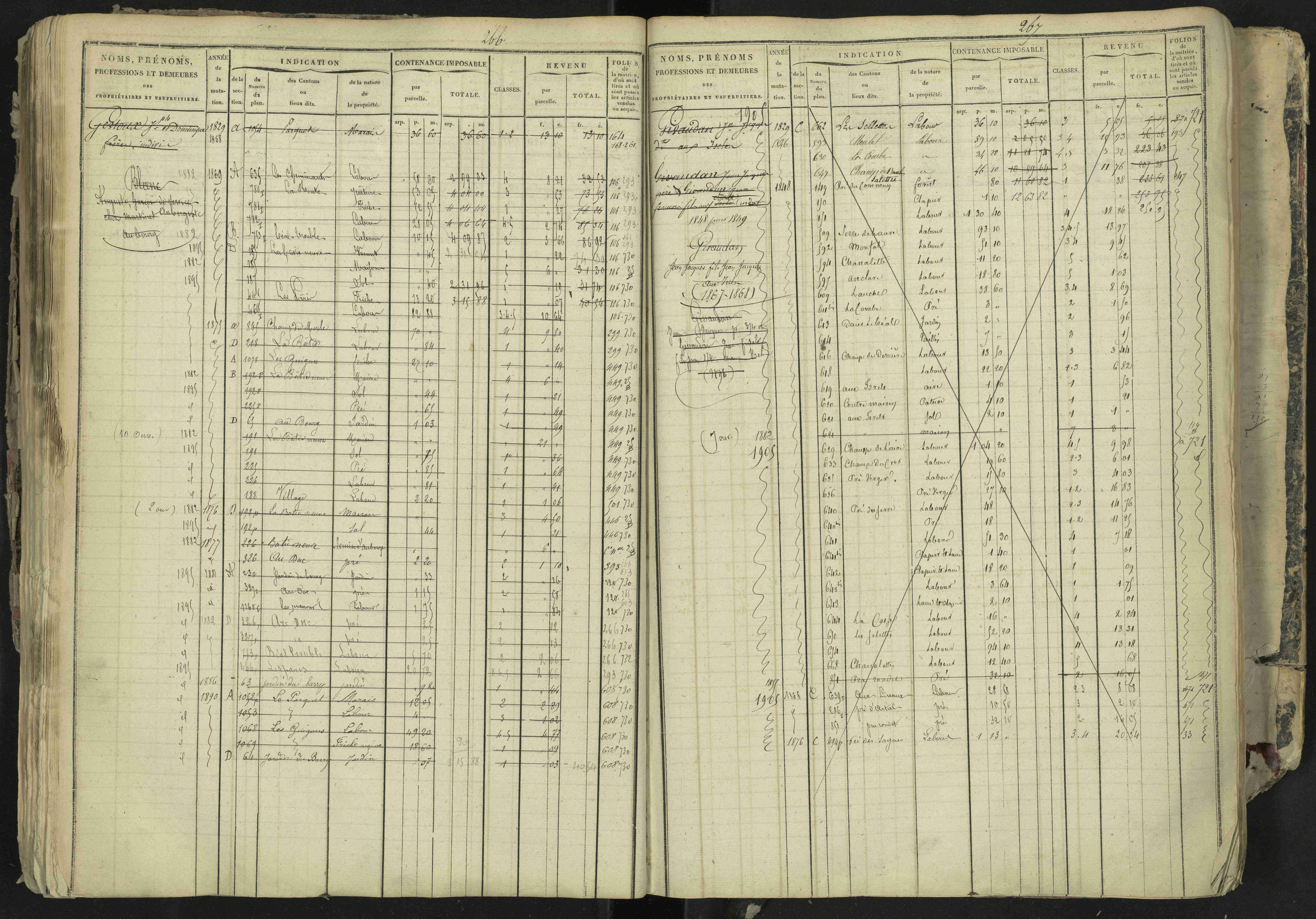 La Bâtie-Neuve - 3 P 237/1 - 3 P 237/1 - Matrice, folios 1-520. 