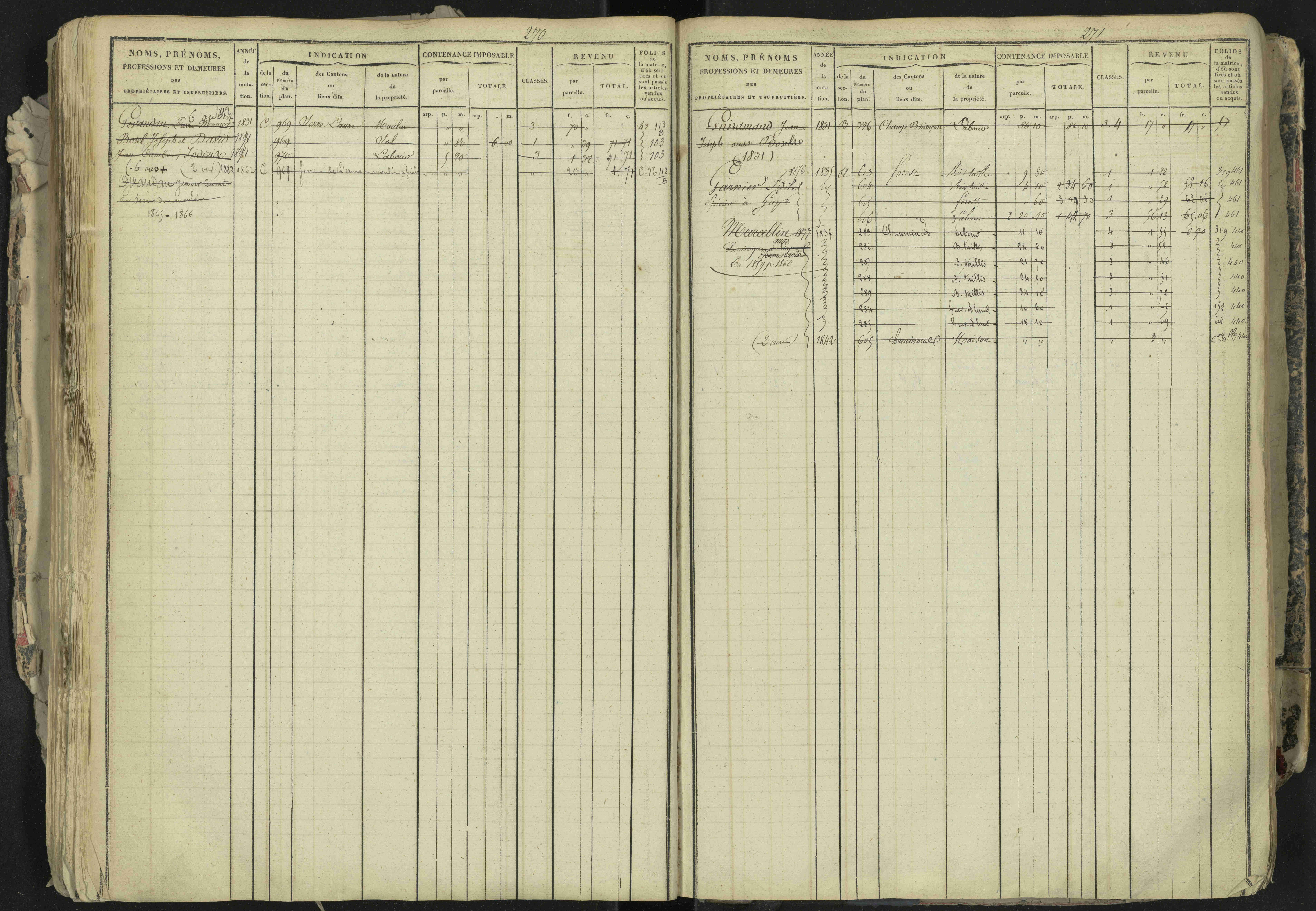 La Bâtie-Neuve - 3 P 237/1 - 3 P 237/1 - Matrice, folios 1-520. 