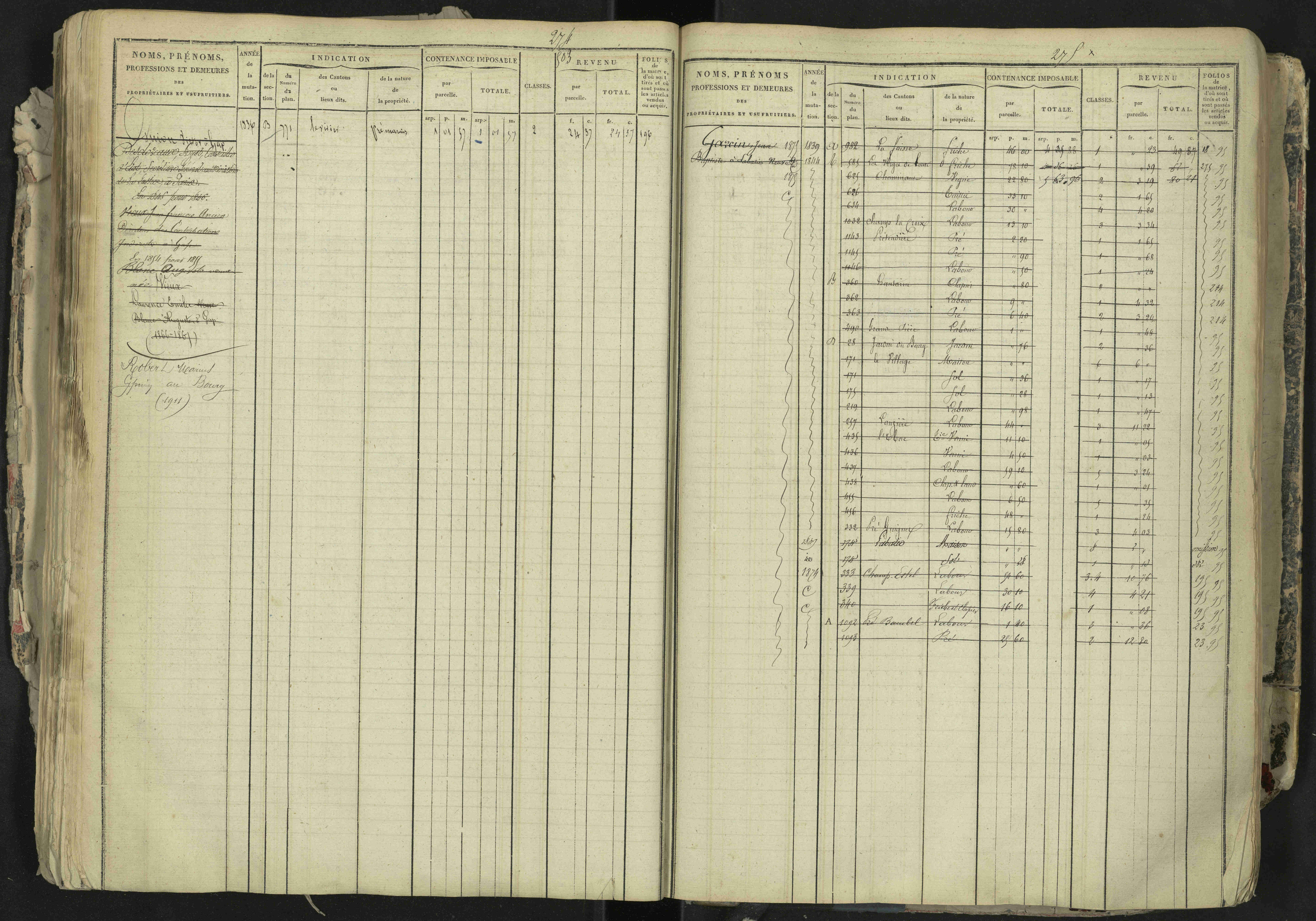 La Bâtie-Neuve - 3 P 237/1 - 3 P 237/1 - Matrice, folios 1-520. 