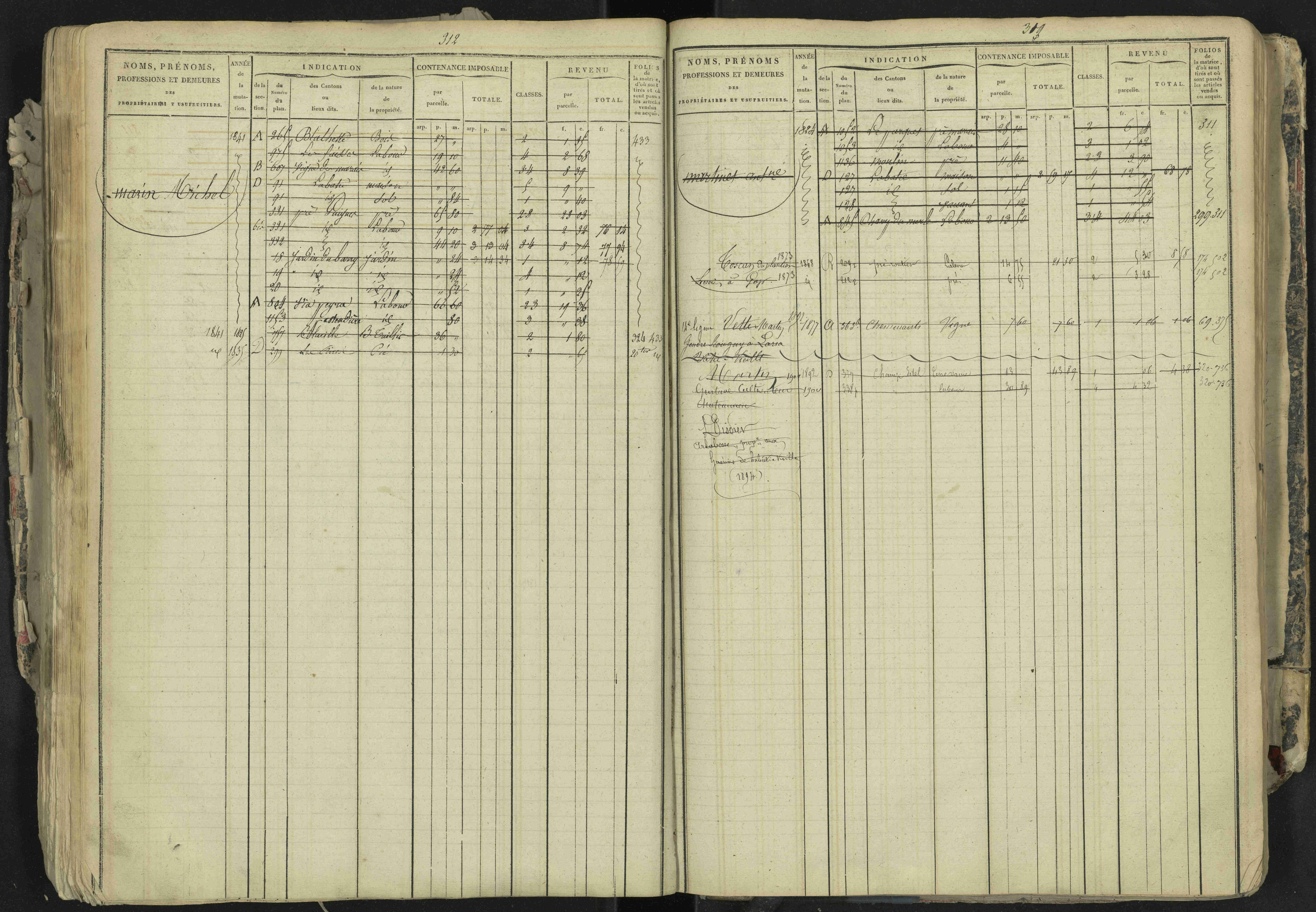 La Bâtie-Neuve - 3 P 237/1 - 3 P 237/1 - Matrice, folios 1-520. 
