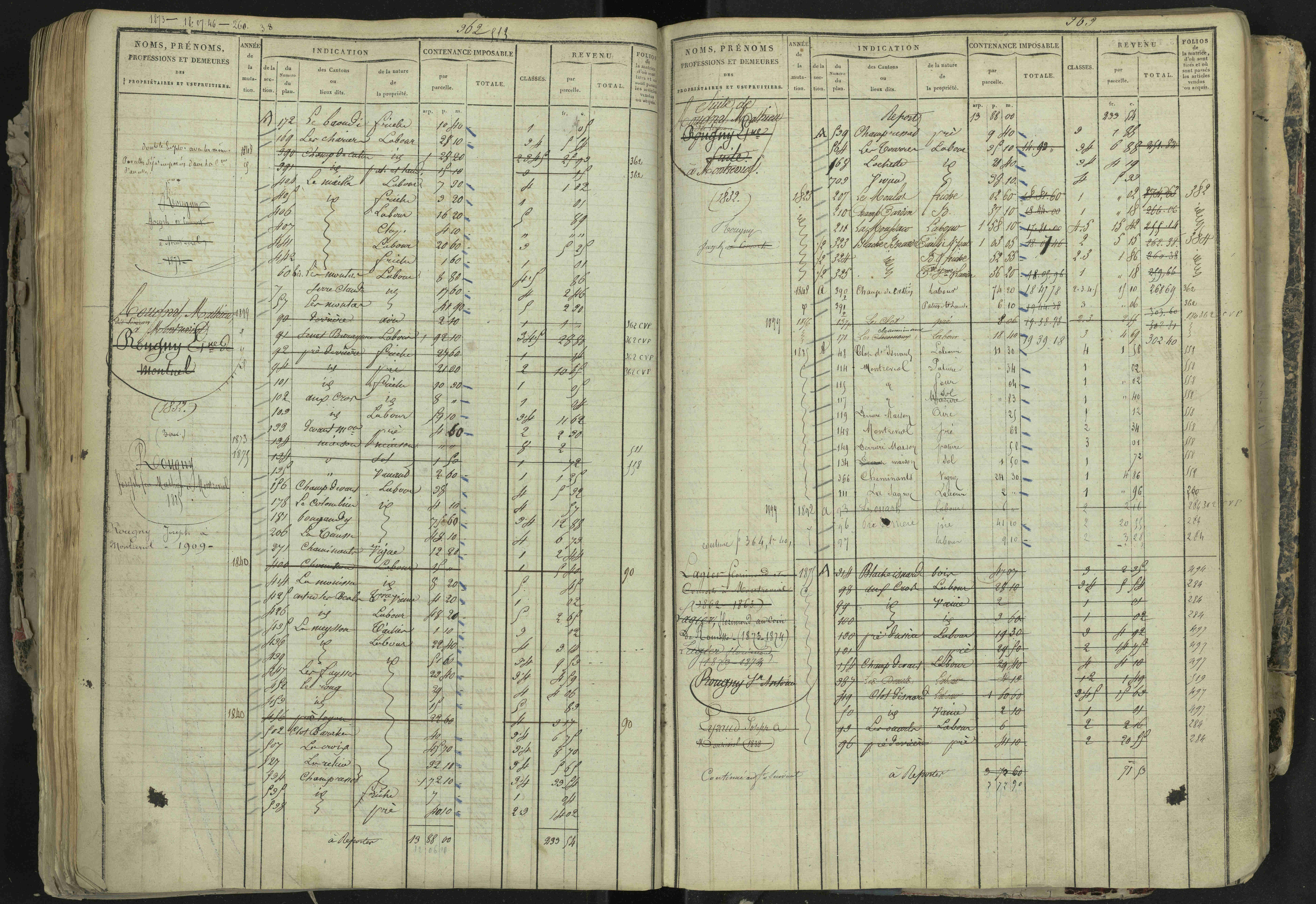 La Bâtie-Neuve - 3 P 237/1 - 3 P 237/1 - Matrice, folios 1-520. 