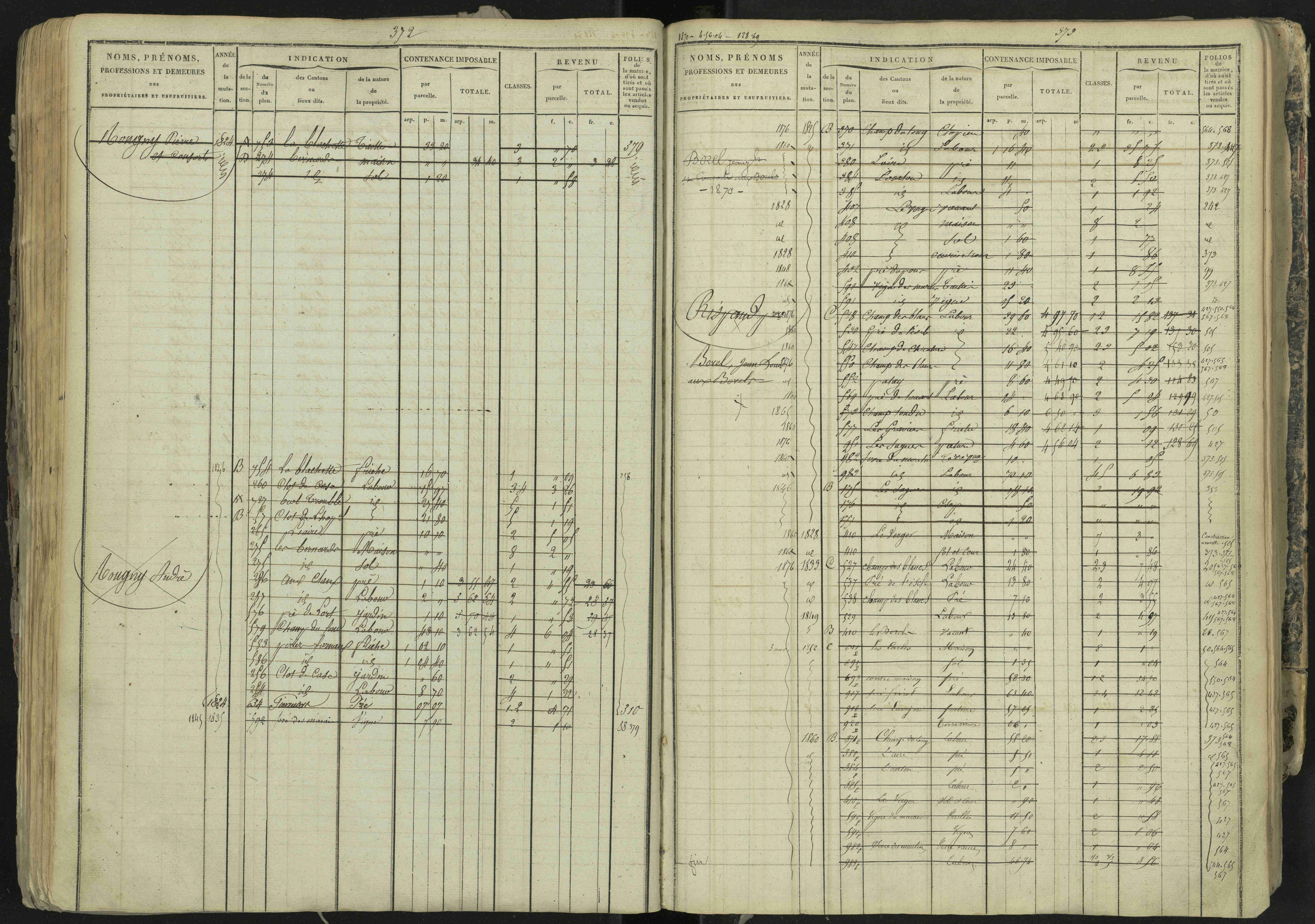 La Bâtie-Neuve - 3 P 237/1 - 3 P 237/1 - Matrice, folios 1-520. 