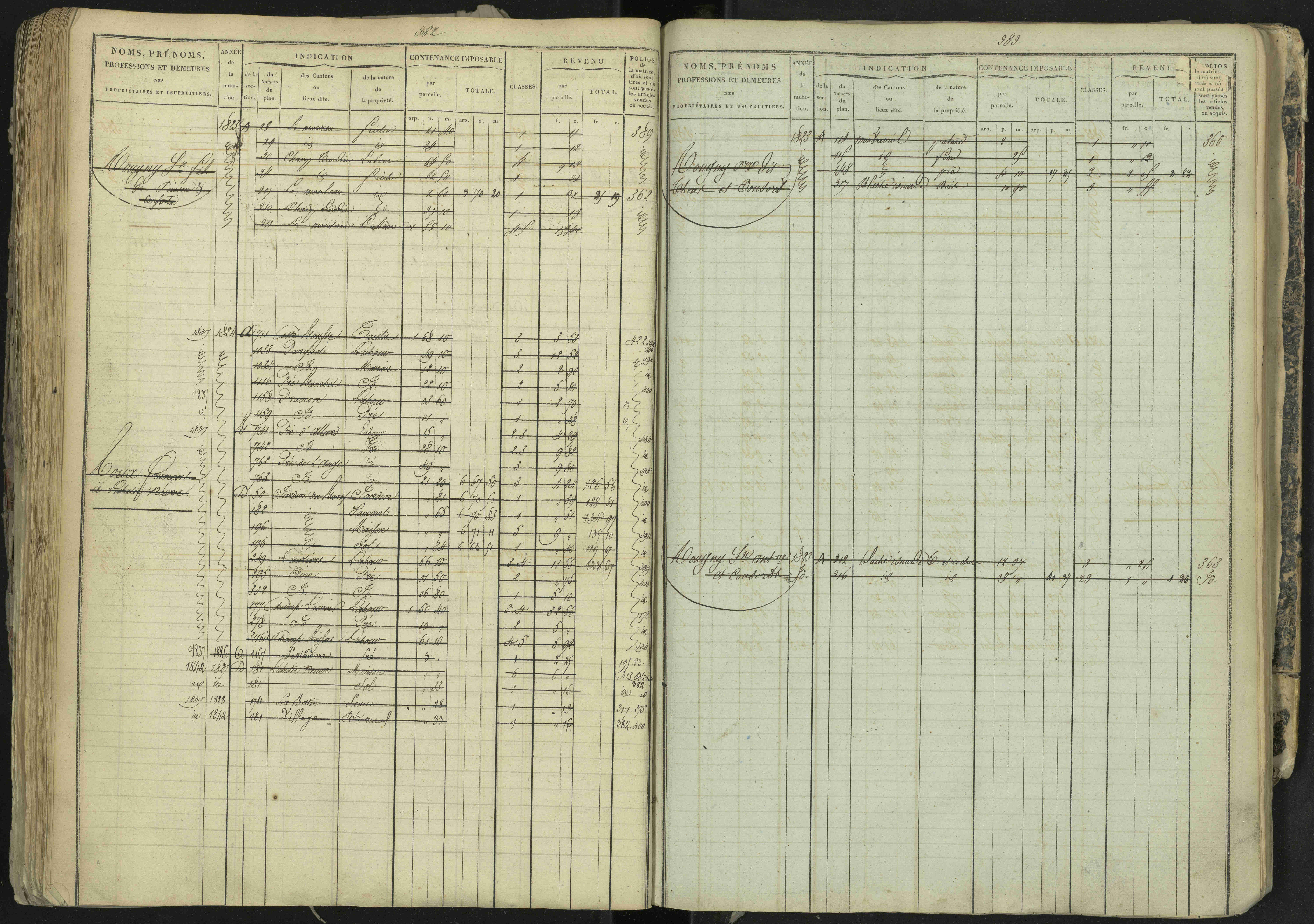 La Bâtie-Neuve - 3 P 237/1 - 3 P 237/1 - Matrice, folios 1-520. 
