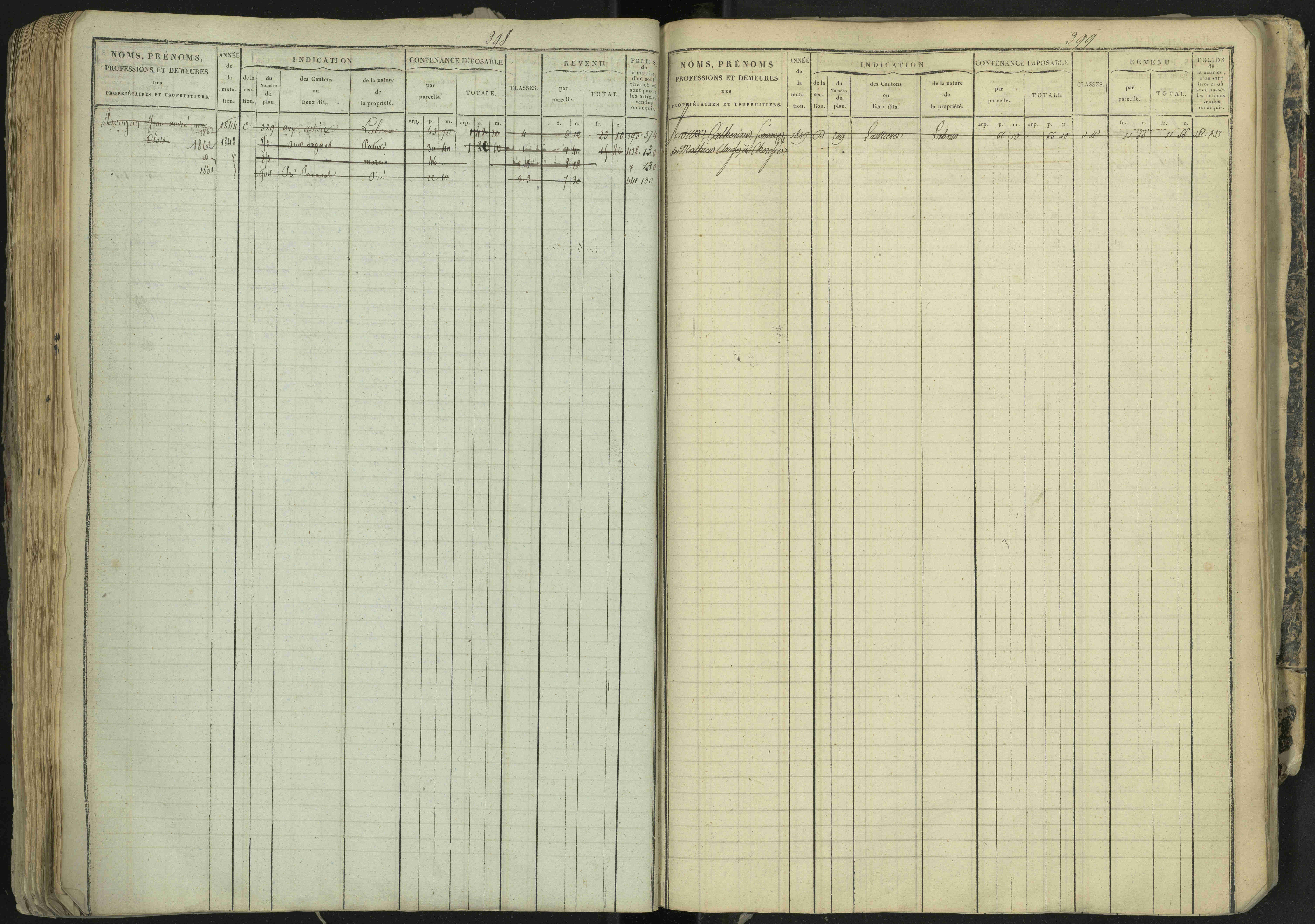 La Bâtie-Neuve - 3 P 237/1 - 3 P 237/1 - Matrice, folios 1-520. 