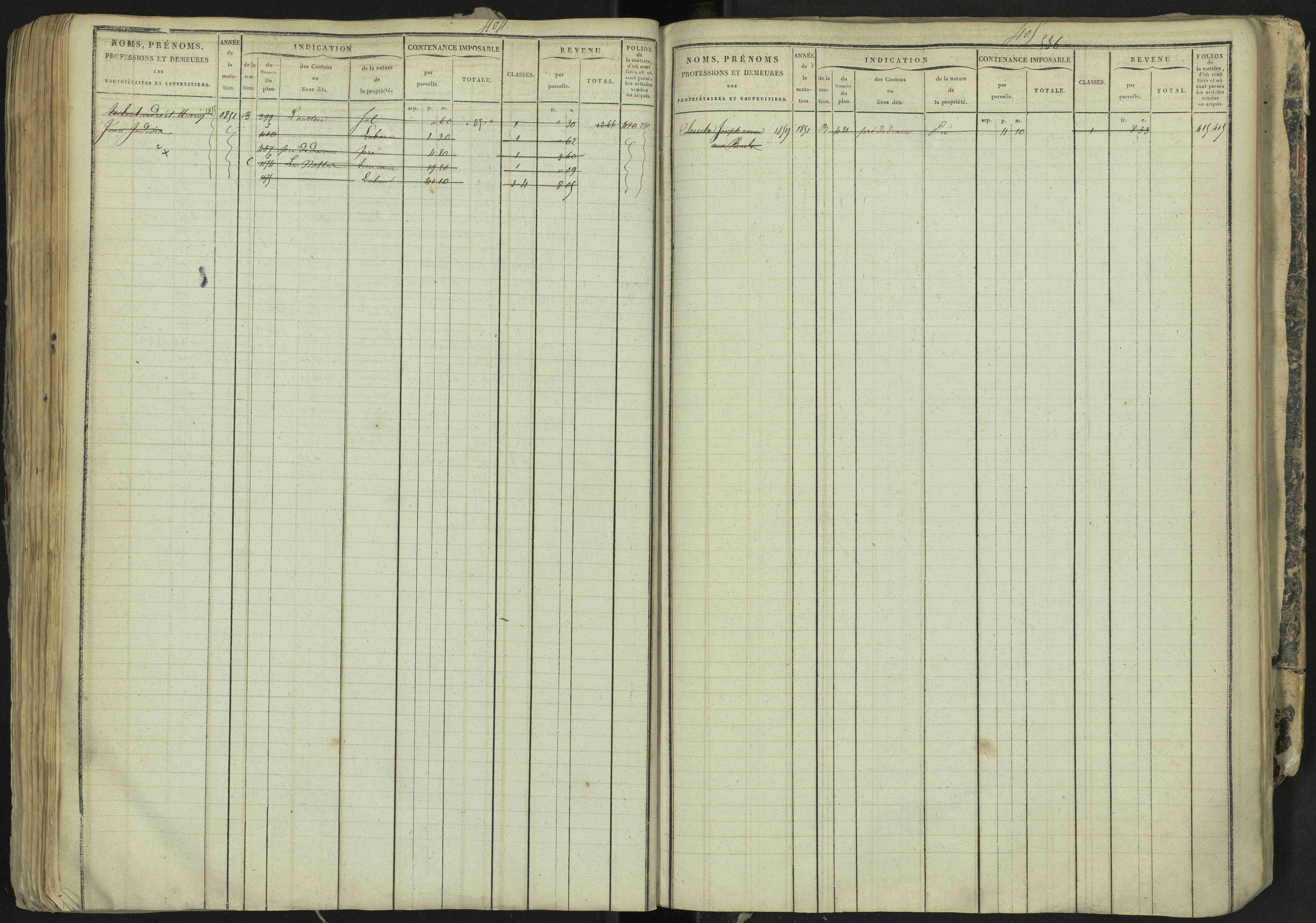 La Bâtie-Neuve - 3 P 237/1 - 3 P 237/1 - Matrice, folios 1-520. 