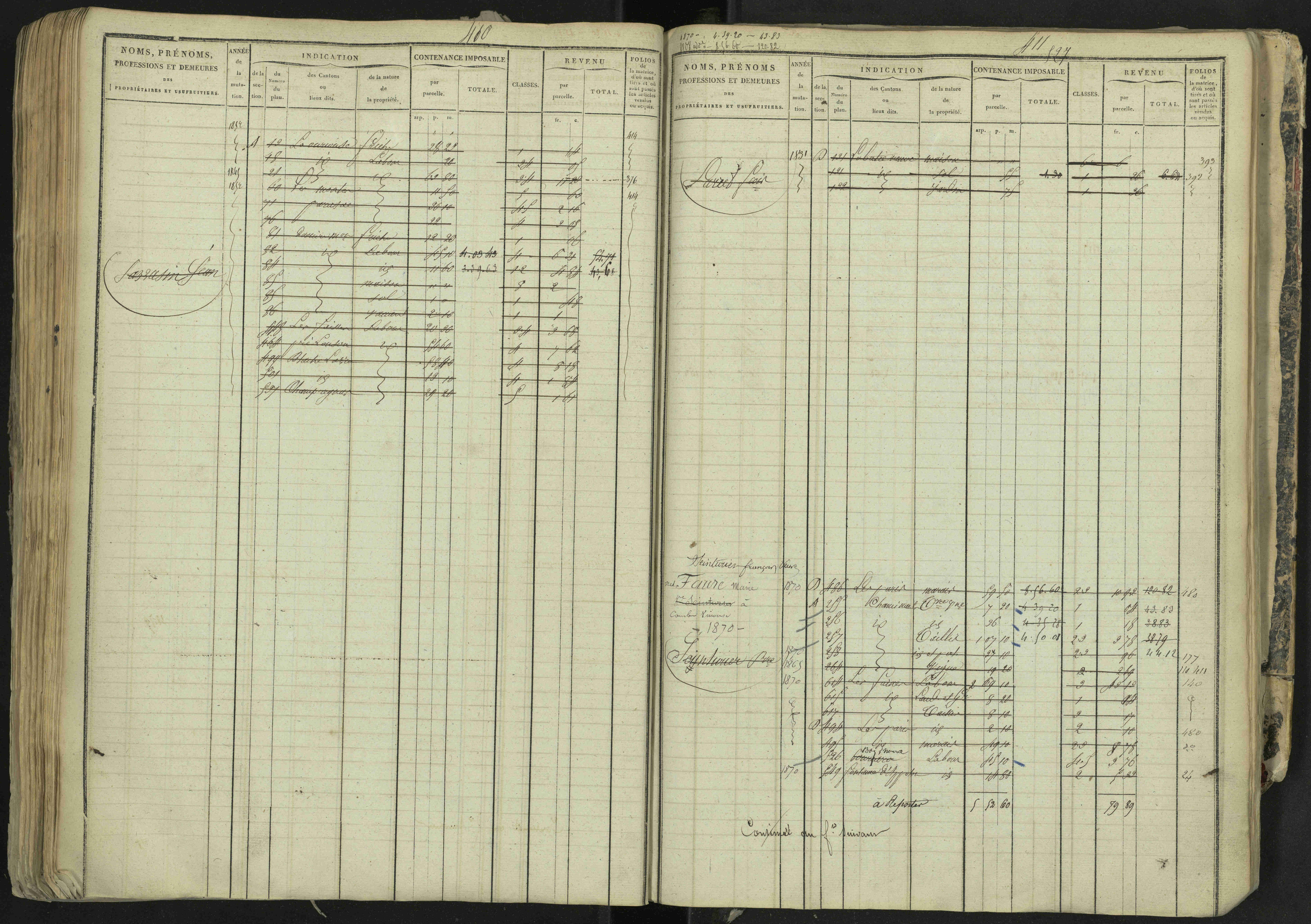 La Bâtie-Neuve - 3 P 237/1 - 3 P 237/1 - Matrice, folios 1-520. 