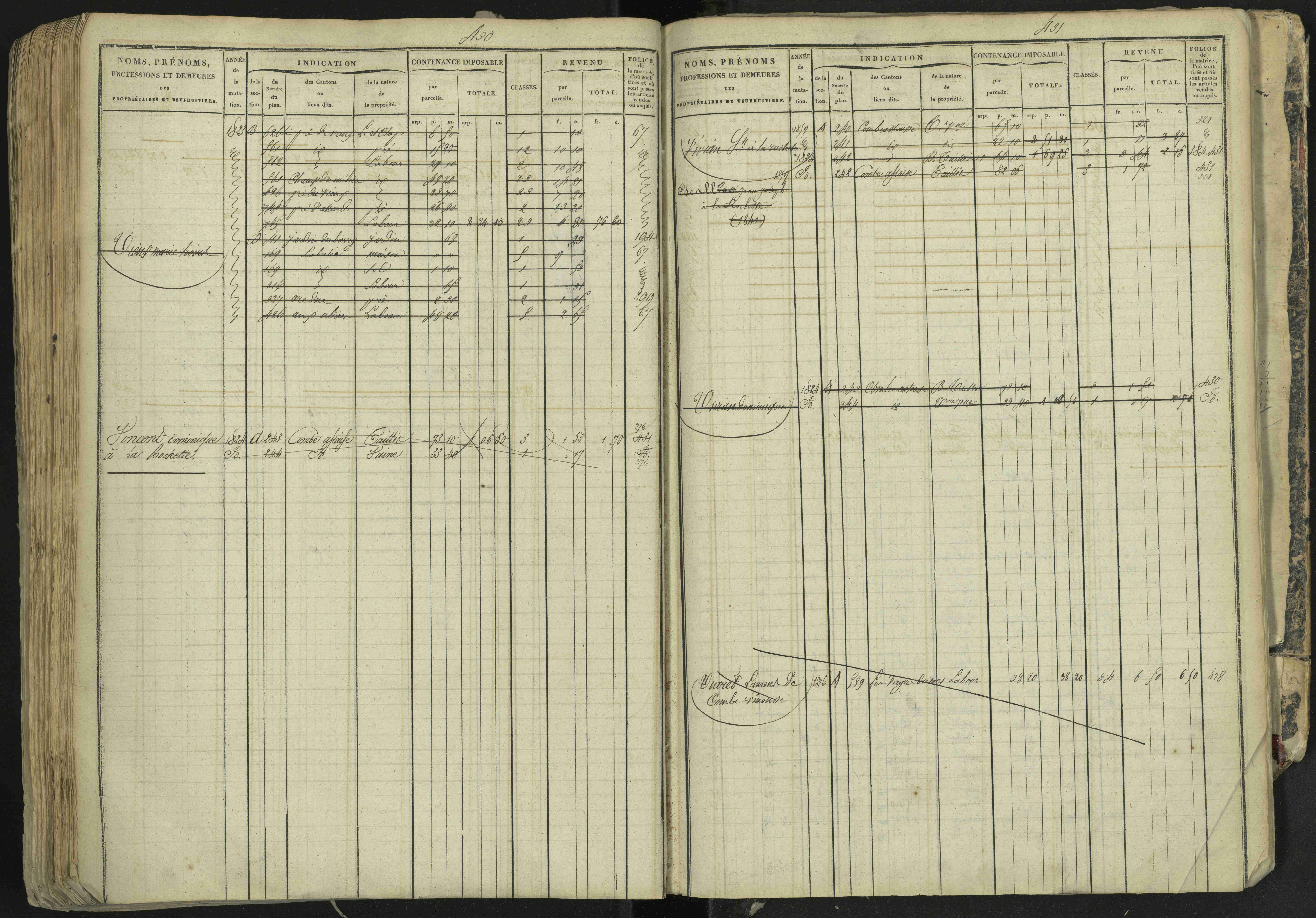 La Bâtie-Neuve - 3 P 237/1 - 3 P 237/1 - Matrice, folios 1-520. 
