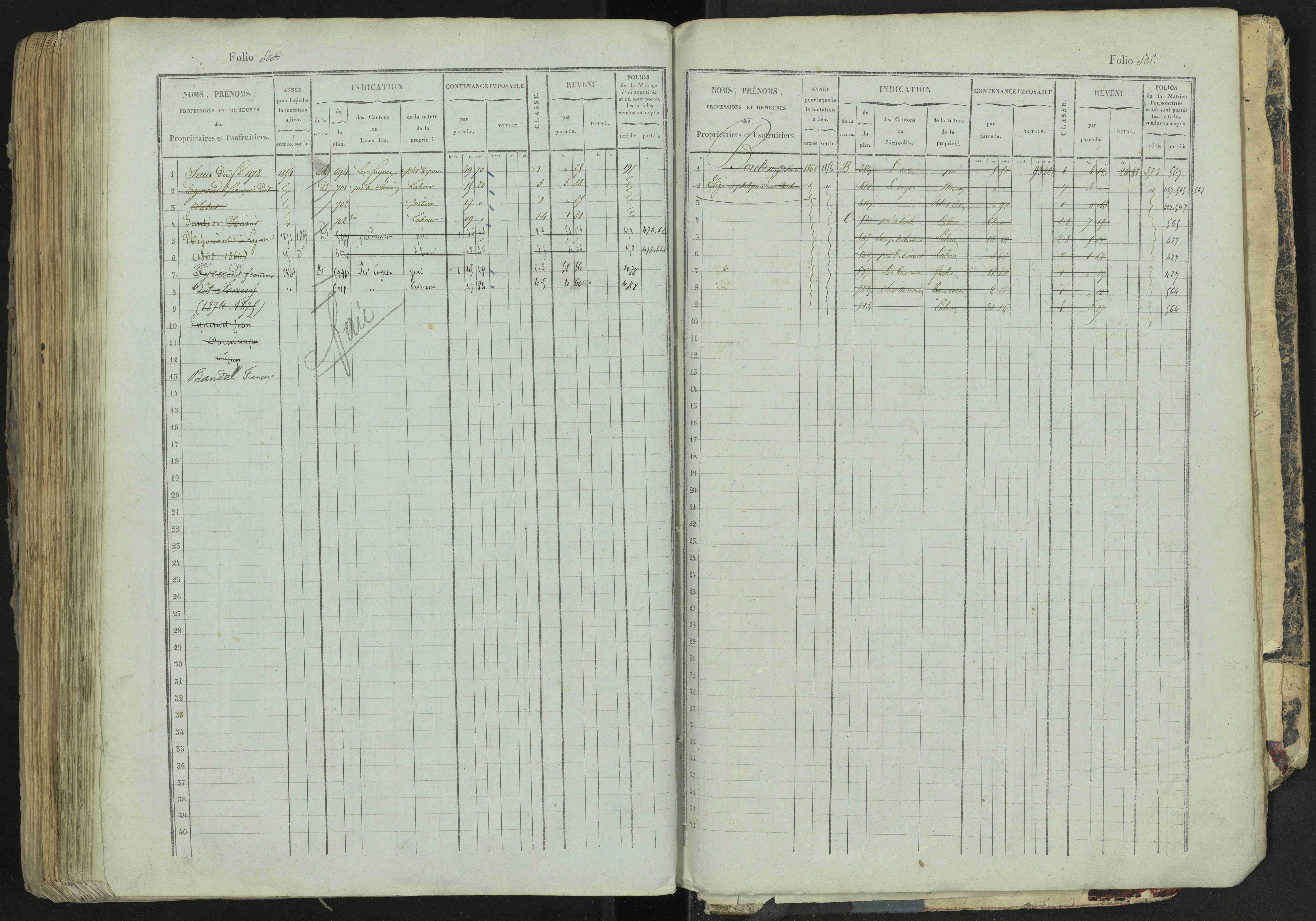 La Bâtie-Neuve - 3 P 237/1 - 3 P 237/1 - Matrice, folios 1-520. 
