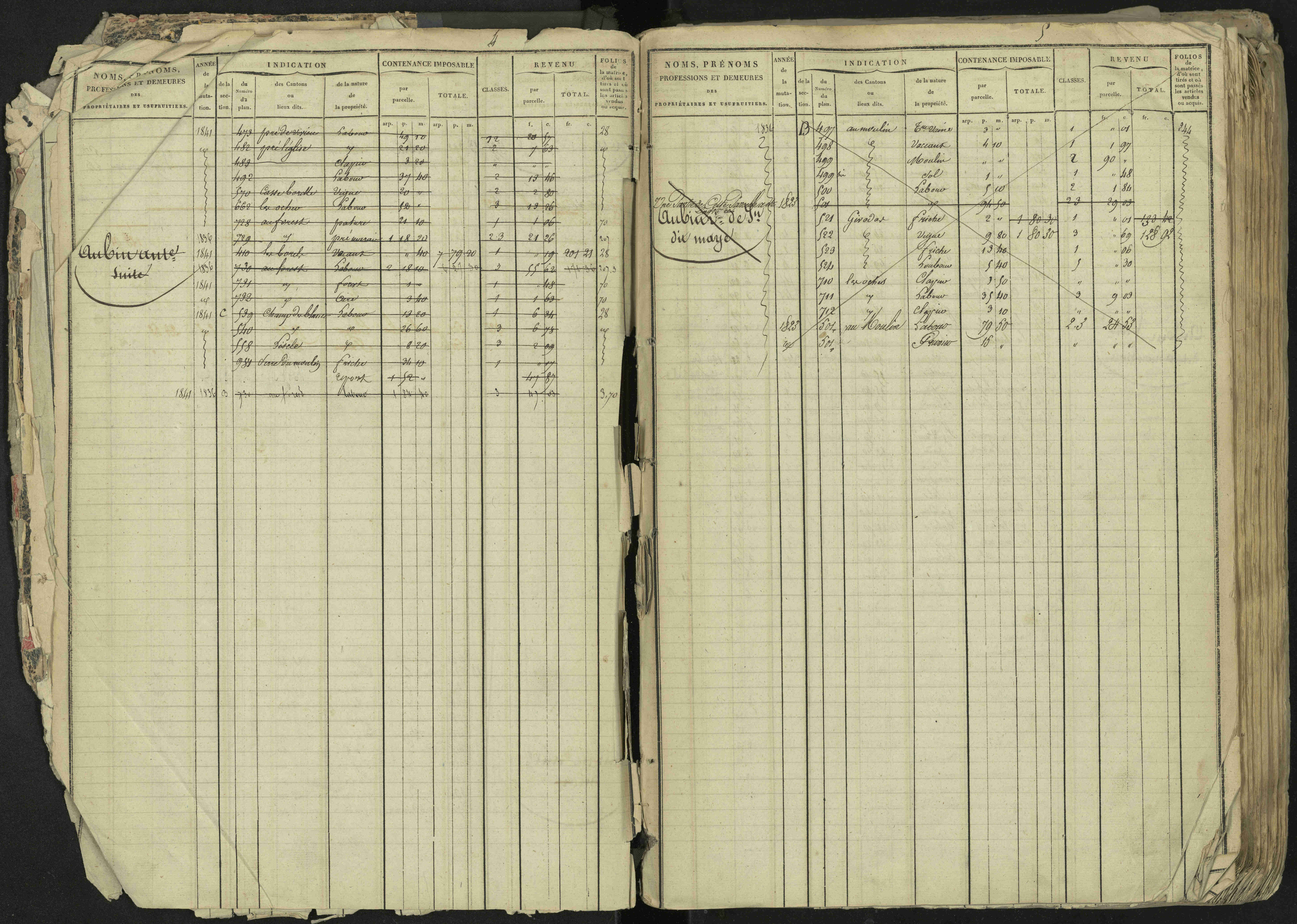 La Bâtie-Neuve - 3 P 237/1 - 3 P 237/1 - Matrice, folios 1-520. 