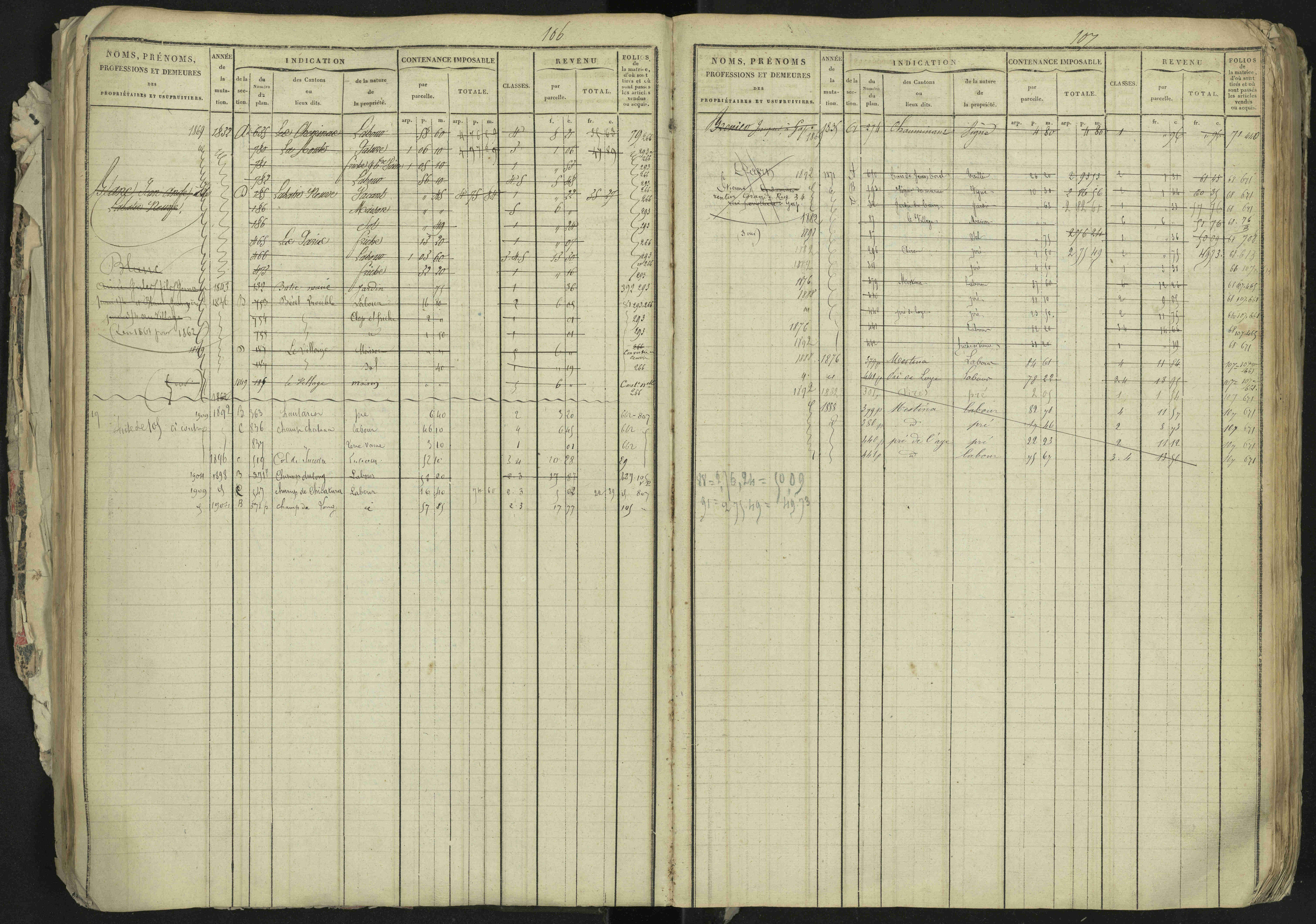 La Bâtie-Neuve - 3 P 237/1 - 3 P 237/1 - Matrice, folios 1-520. 