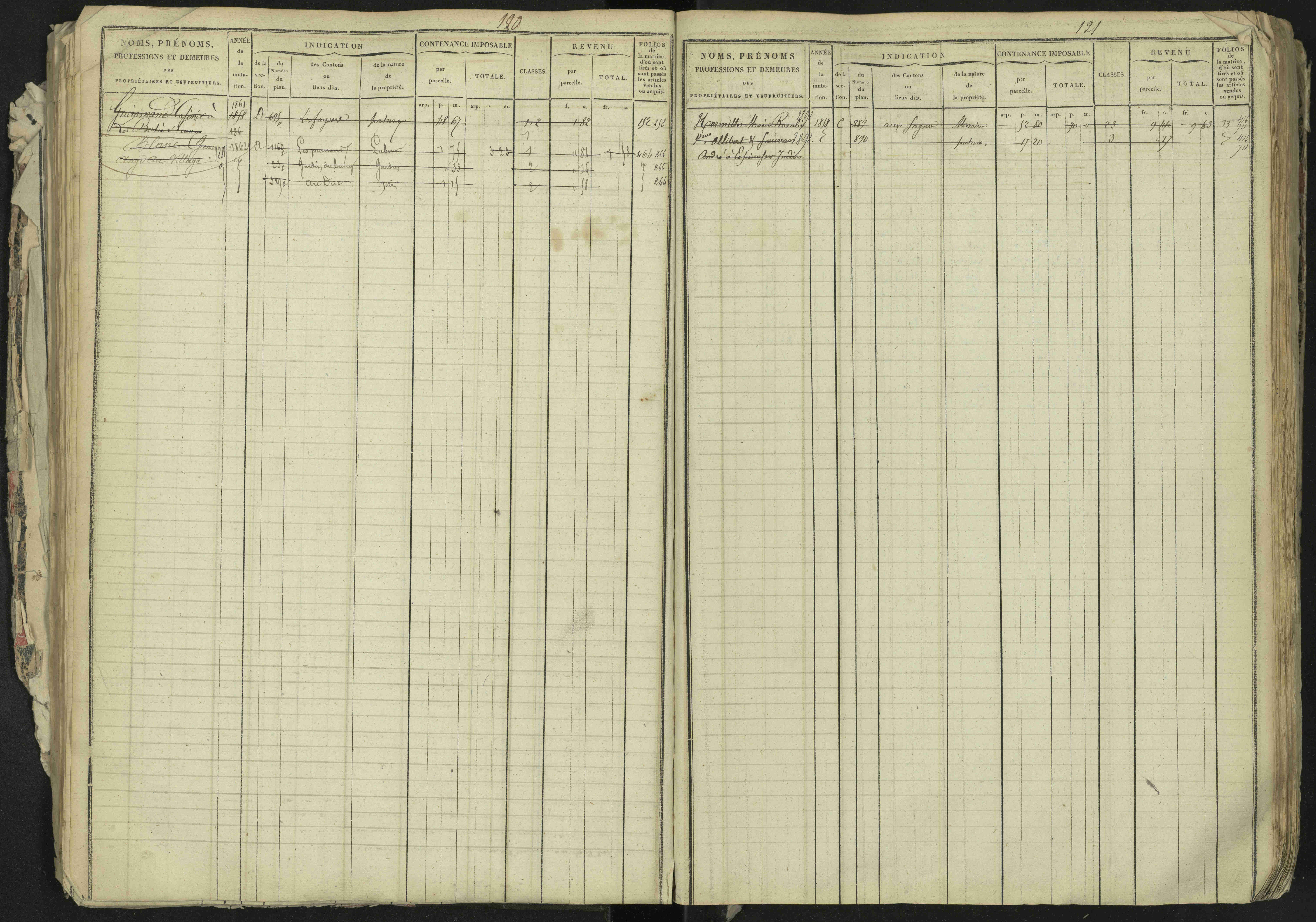 La Bâtie-Neuve - 3 P 237/1 - 3 P 237/1 - Matrice, folios 1-520. 