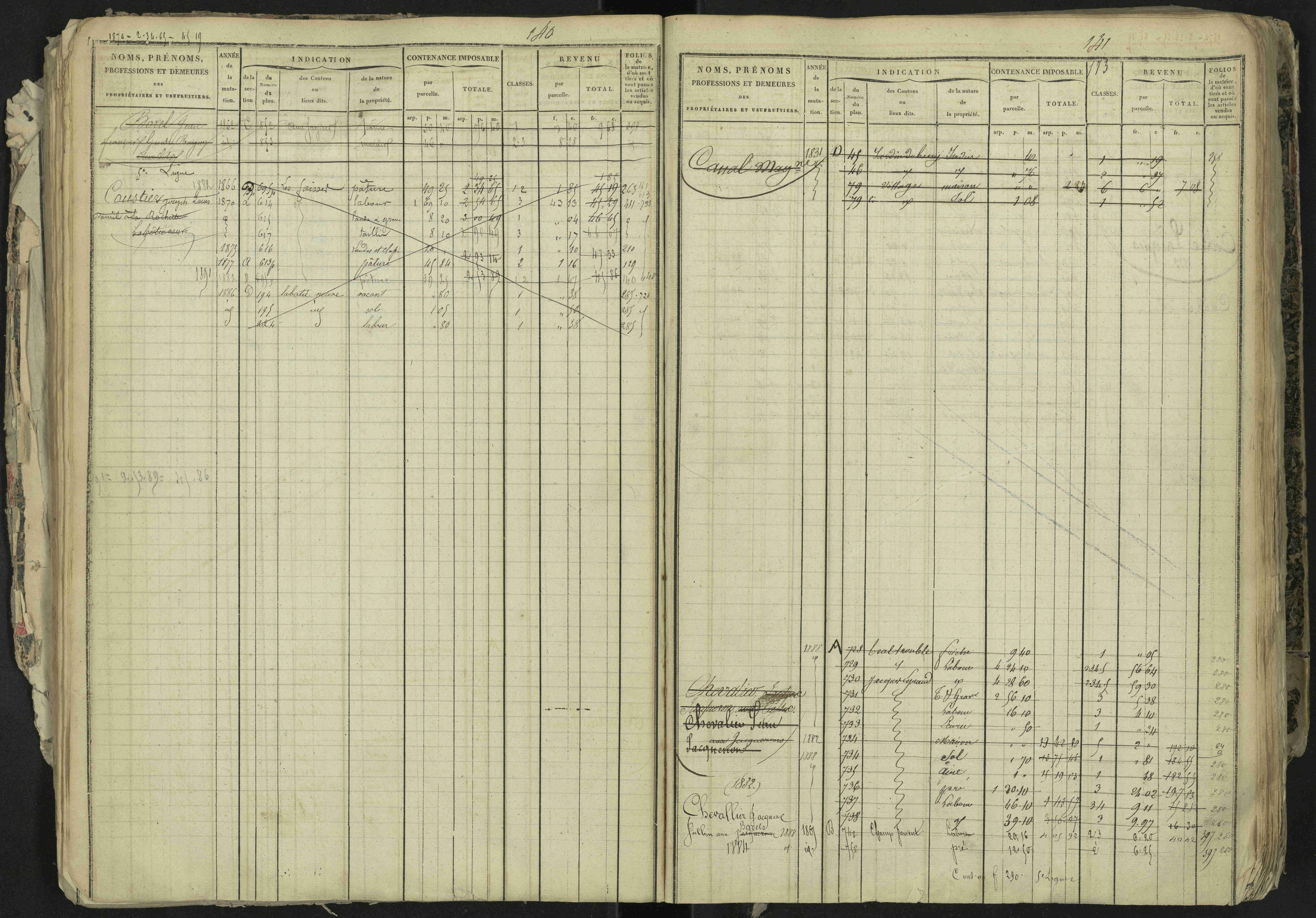 La Bâtie-Neuve - 3 P 237/1 - 3 P 237/1 - Matrice, folios 1-520. 
