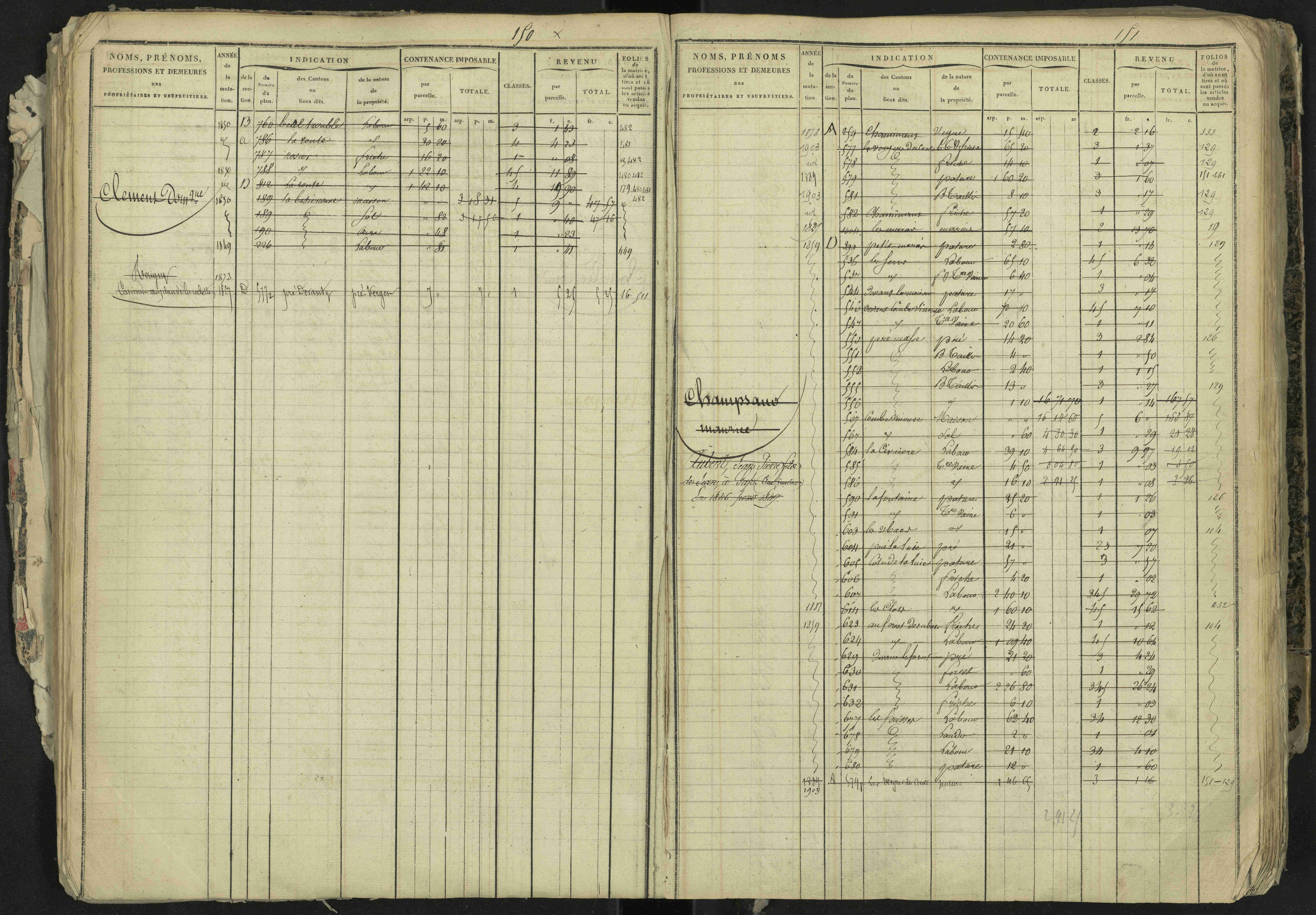 La Bâtie-Neuve - 3 P 237/1 - 3 P 237/1 - Matrice, folios 1-520. 
