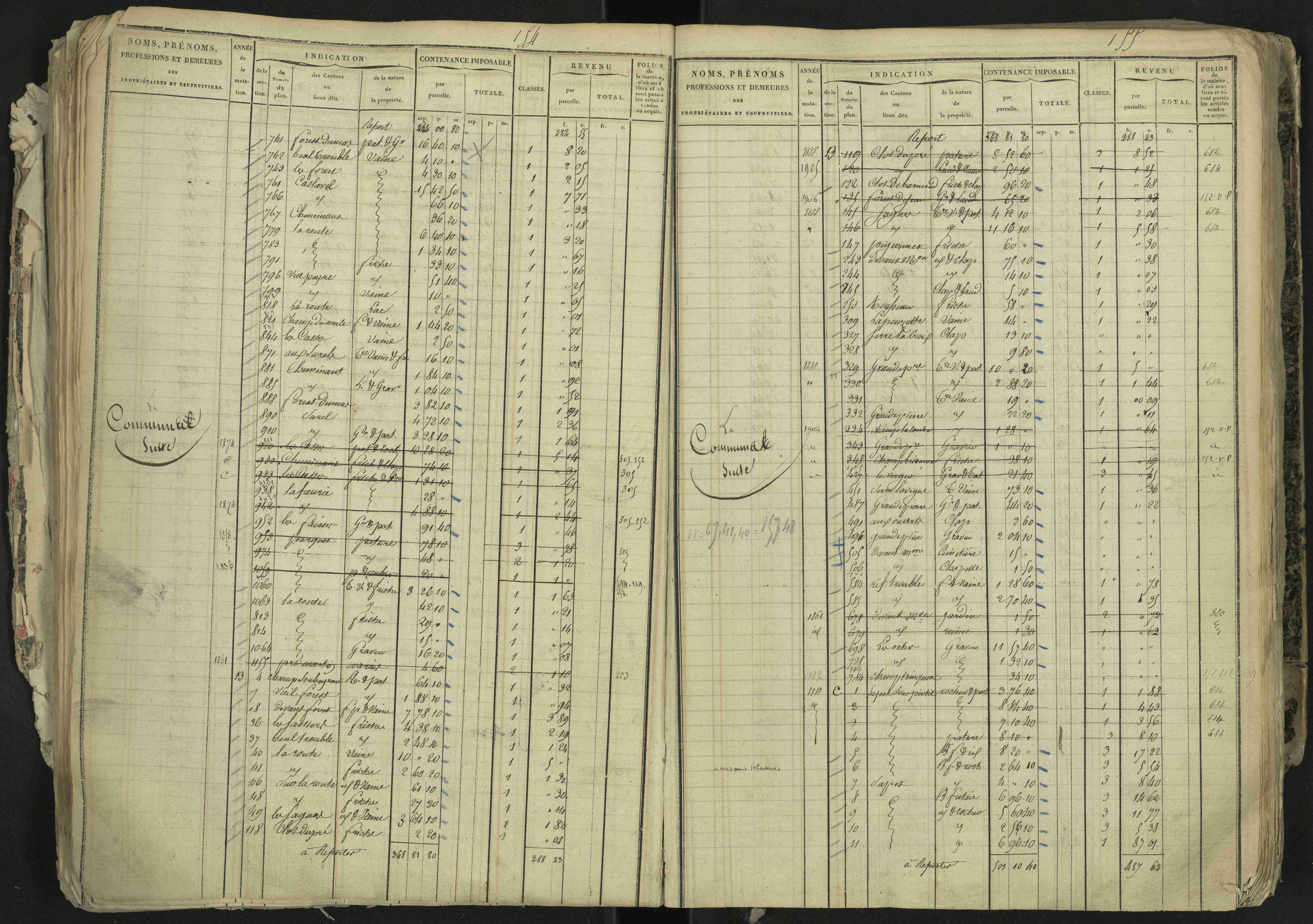 La Bâtie-Neuve - 3 P 237/1 - 3 P 237/1 - Matrice, folios 1-520. 