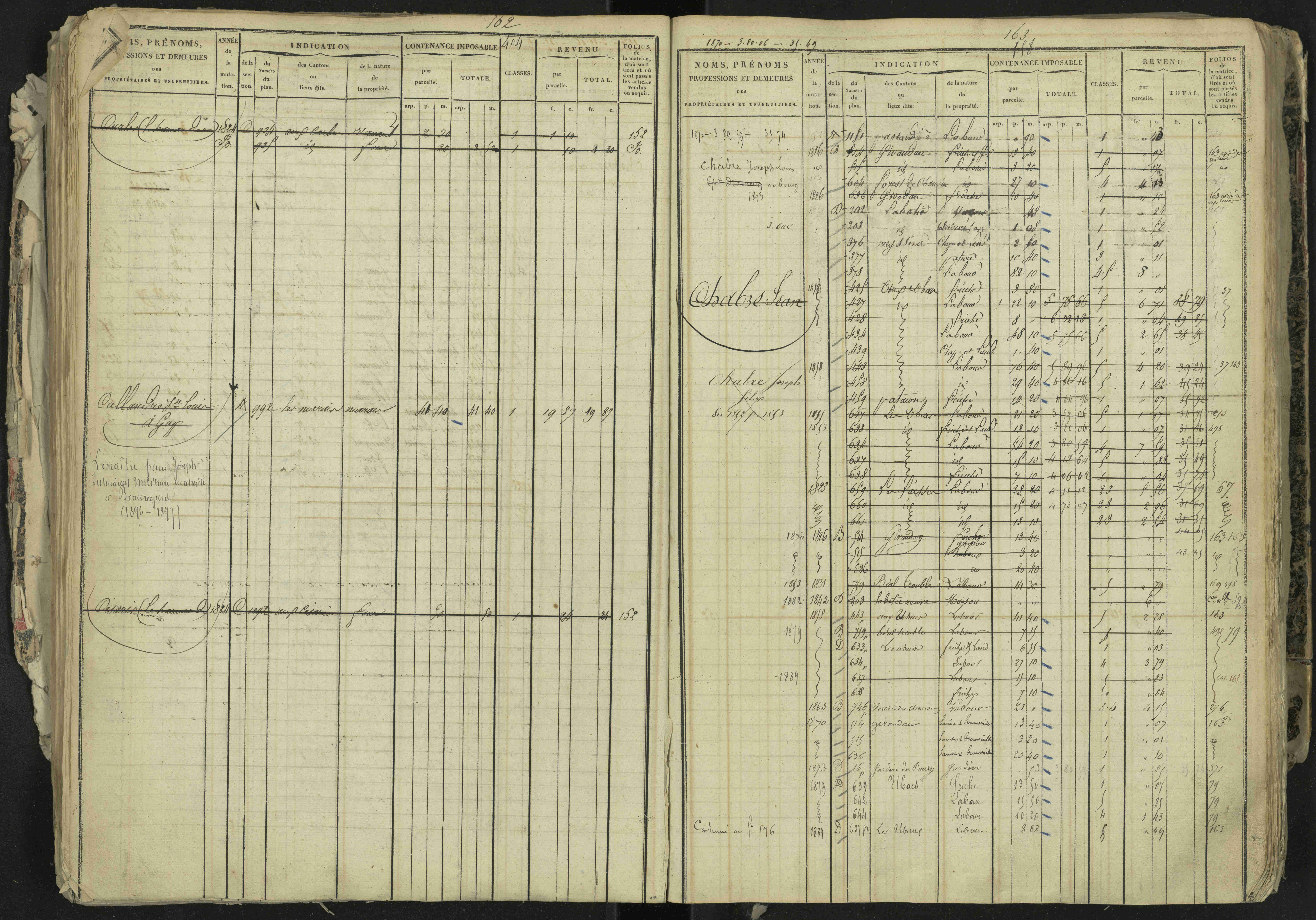La Bâtie-Neuve - 3 P 237/1 - 3 P 237/1 - Matrice, folios 1-520. 