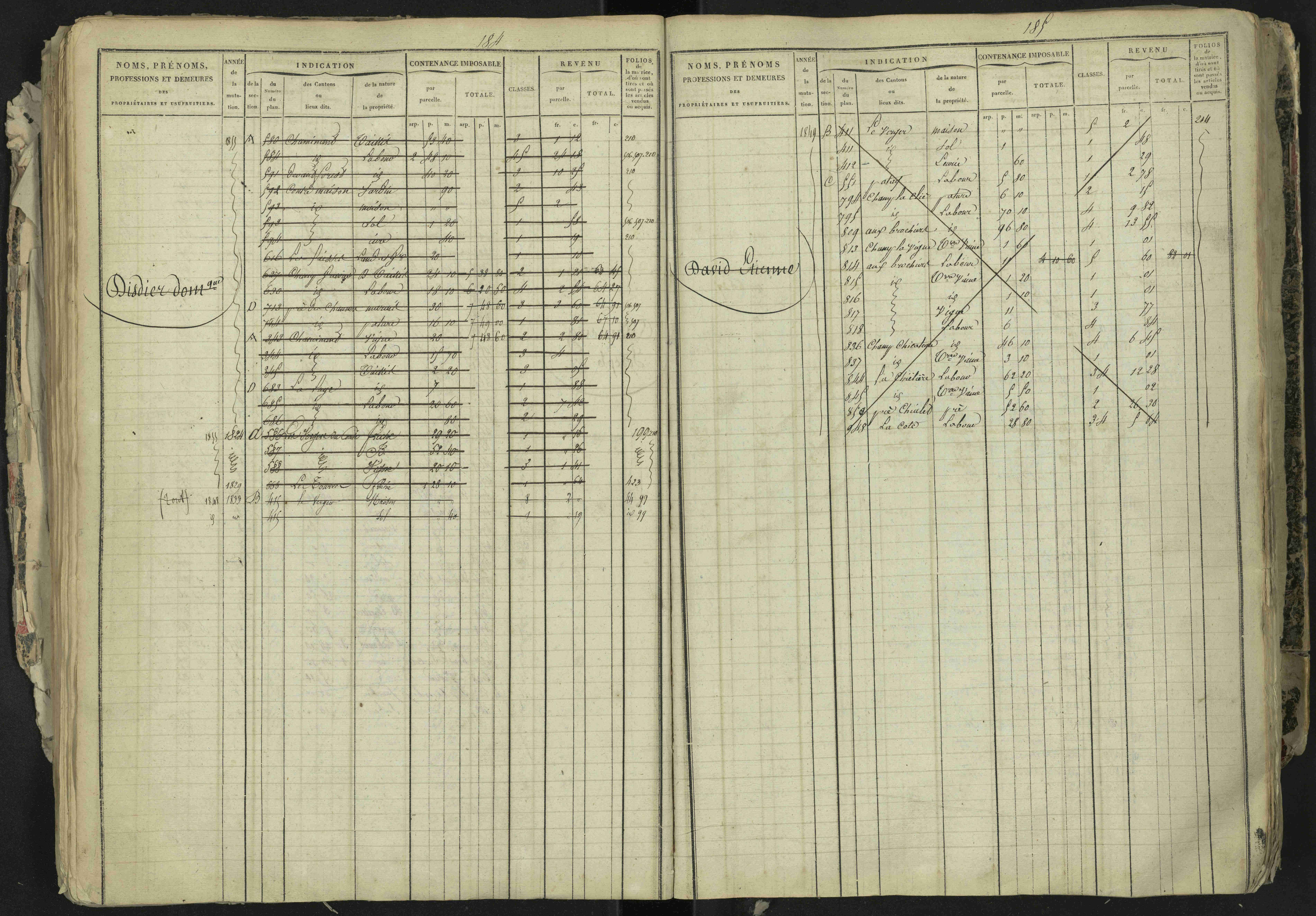 La Bâtie-Neuve - 3 P 237/1 - 3 P 237/1 - Matrice, folios 1-520. 