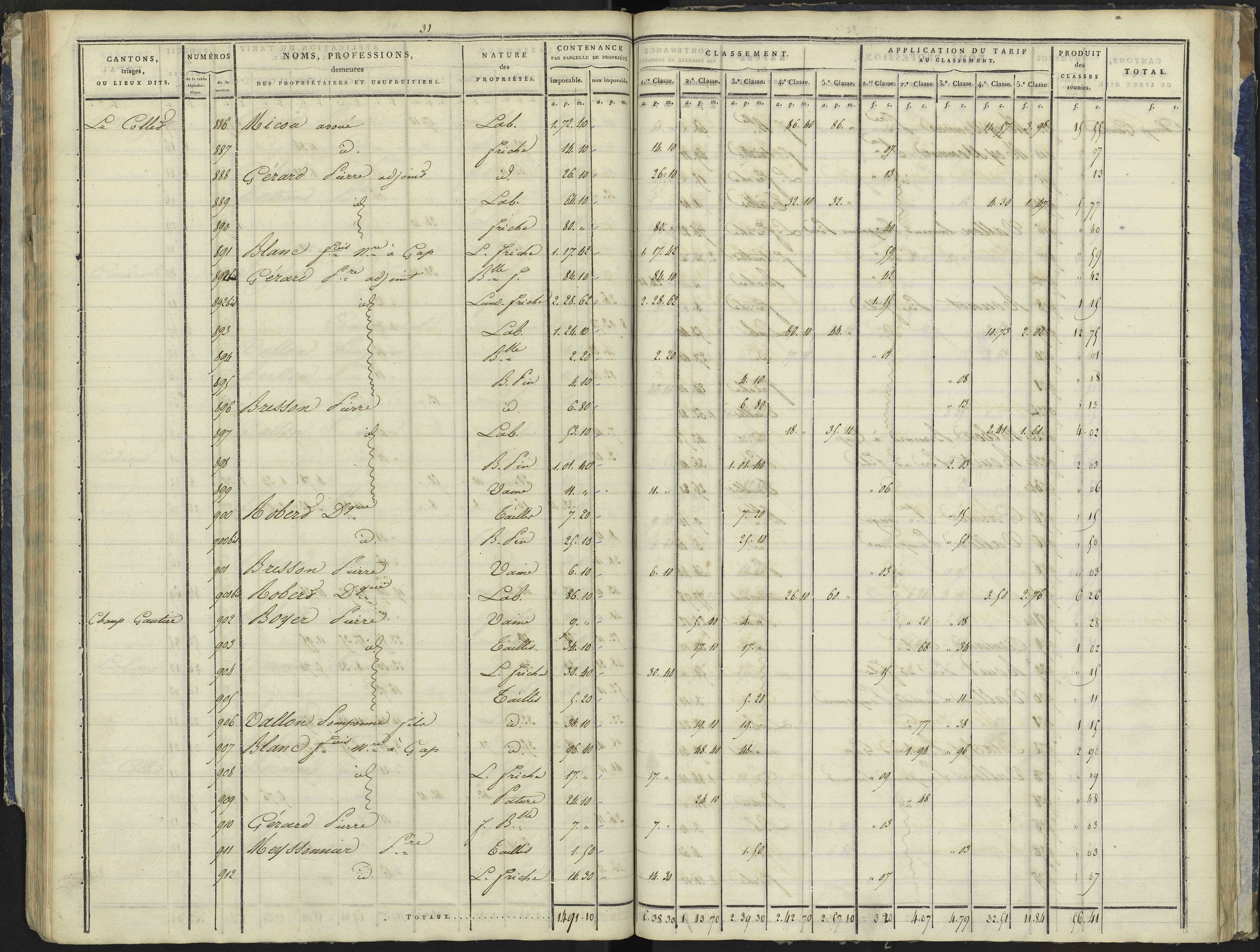 La Bâtie-Vieille - 3 P 244/2 - 3 P 244/2 - Section B