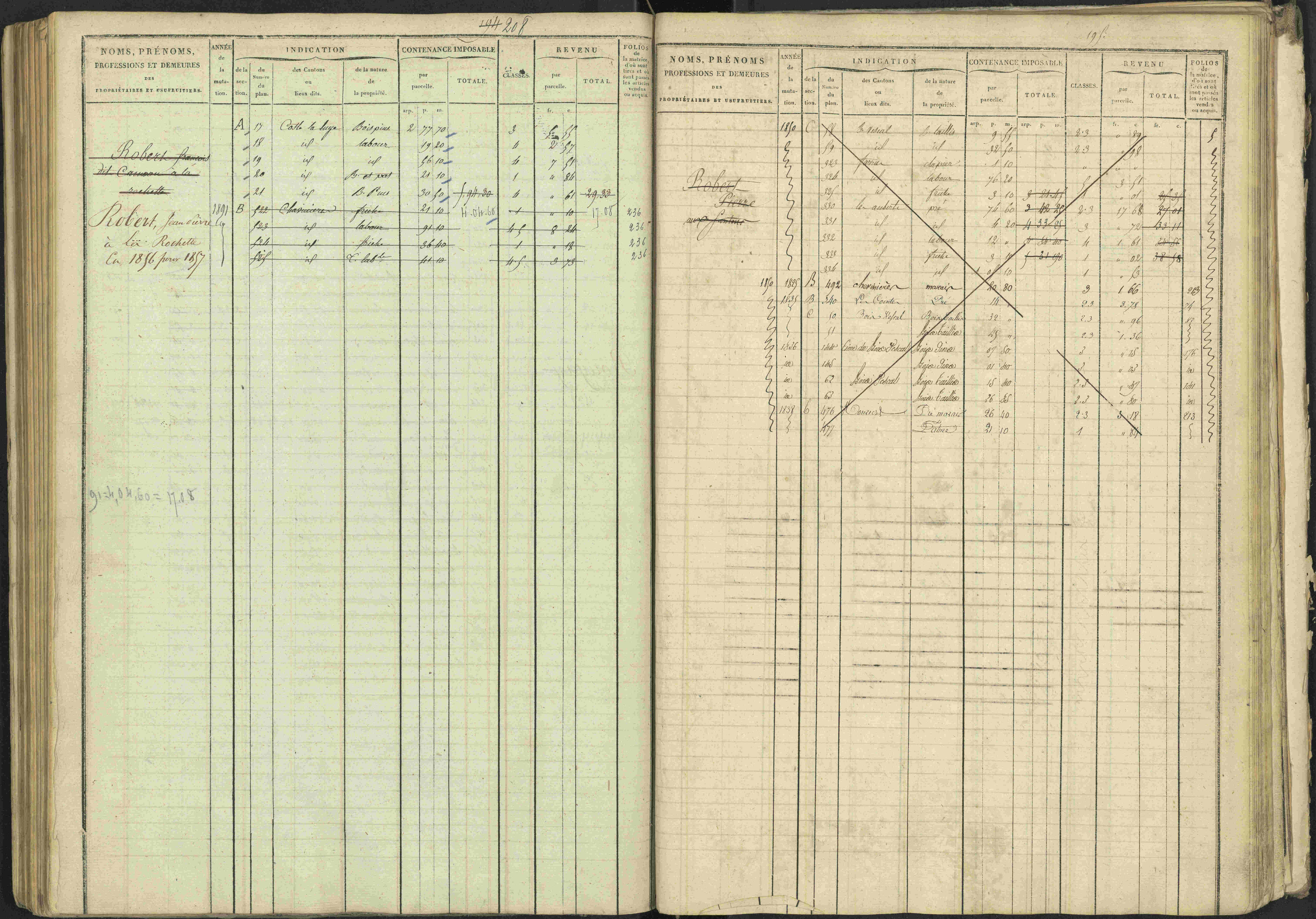 La Bâtie-Vieille - 3 P 245/1 - 3 P 245/1 - Matrice, folios 1-232.