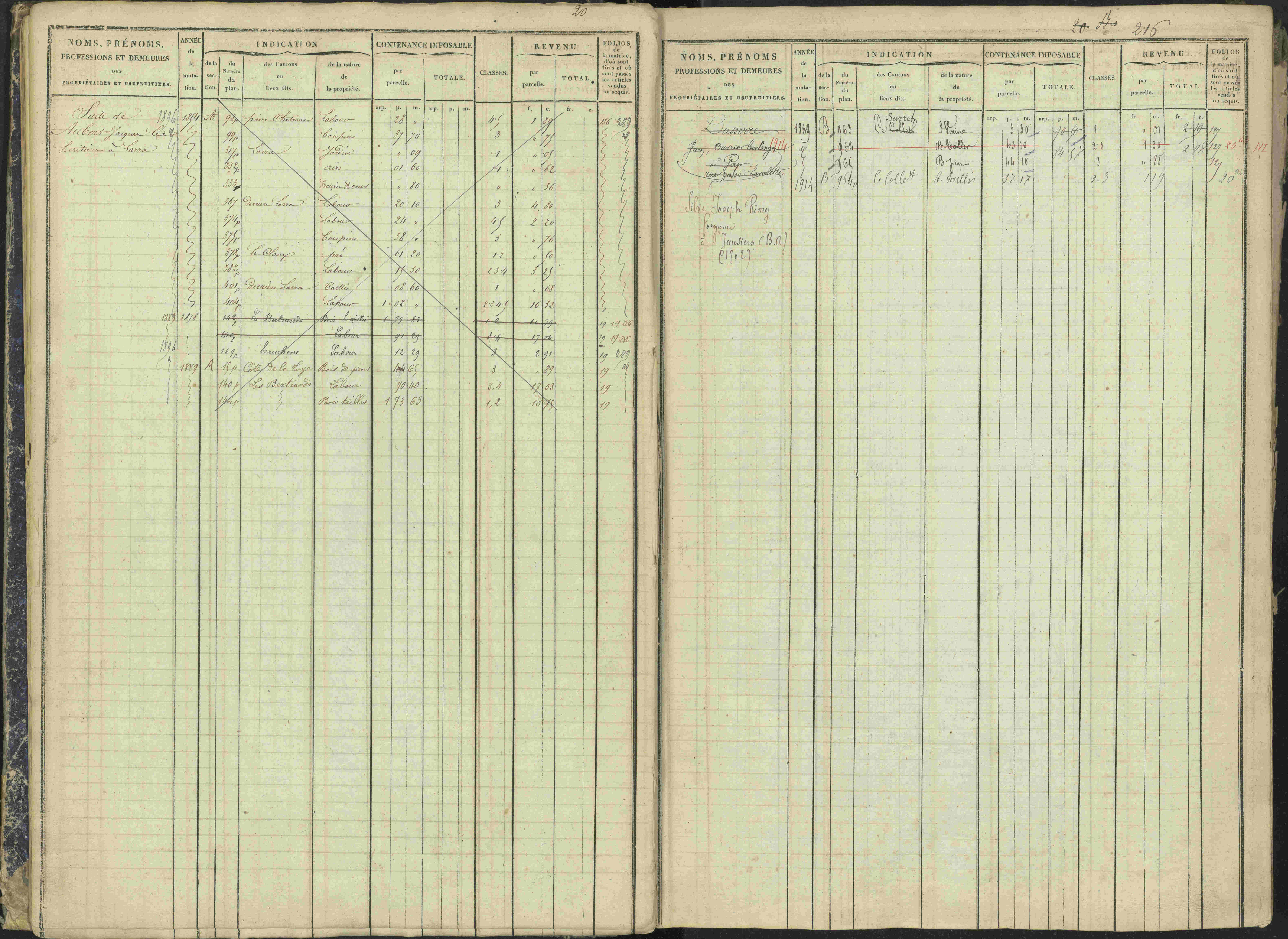 La Bâtie-Vieille - 3 P 245/1 - 3 P 245/1 - Matrice, folios 1-232.