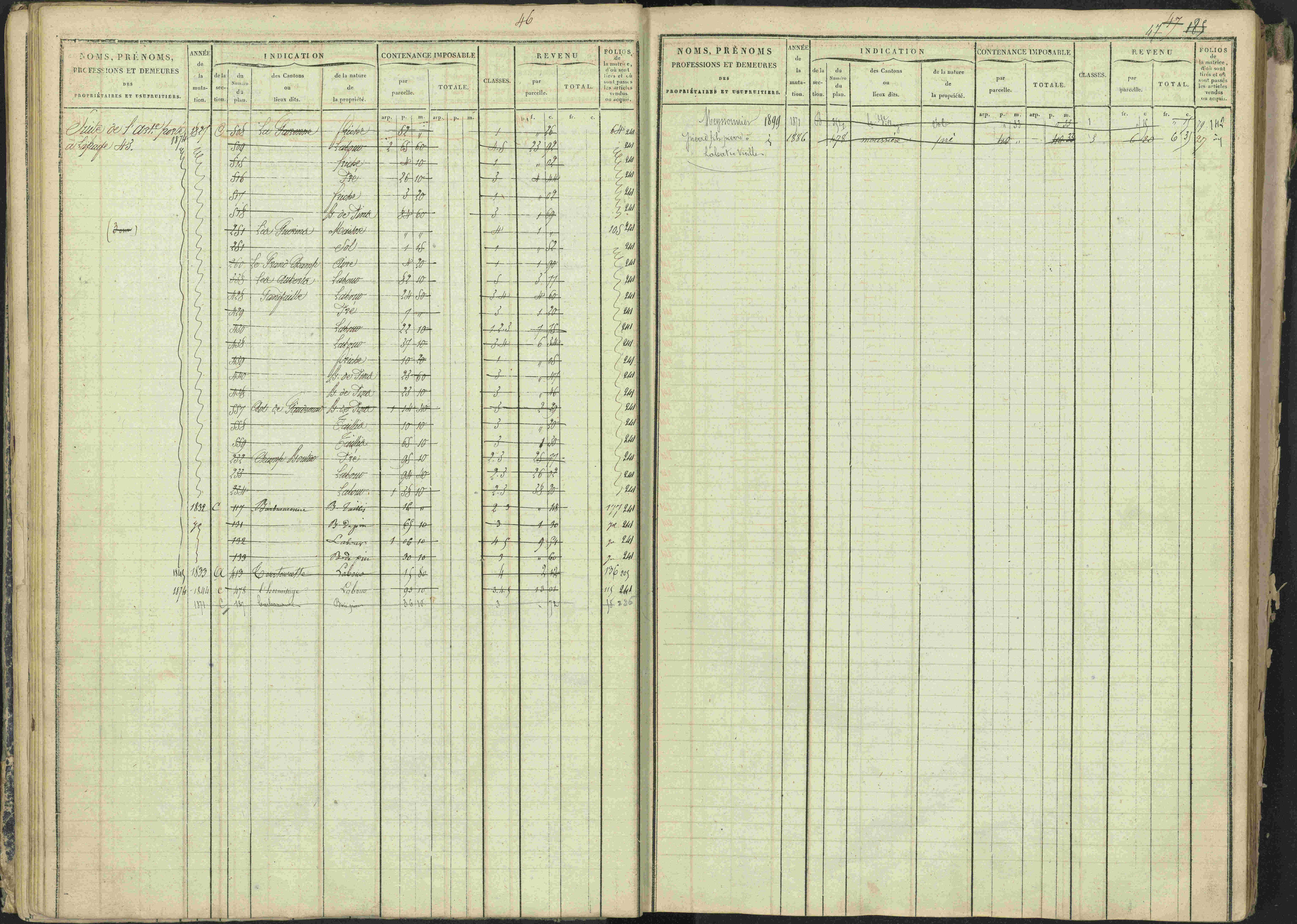 La Bâtie-Vieille - 3 P 245/1 - 3 P 245/1 - Matrice, folios 1-232.