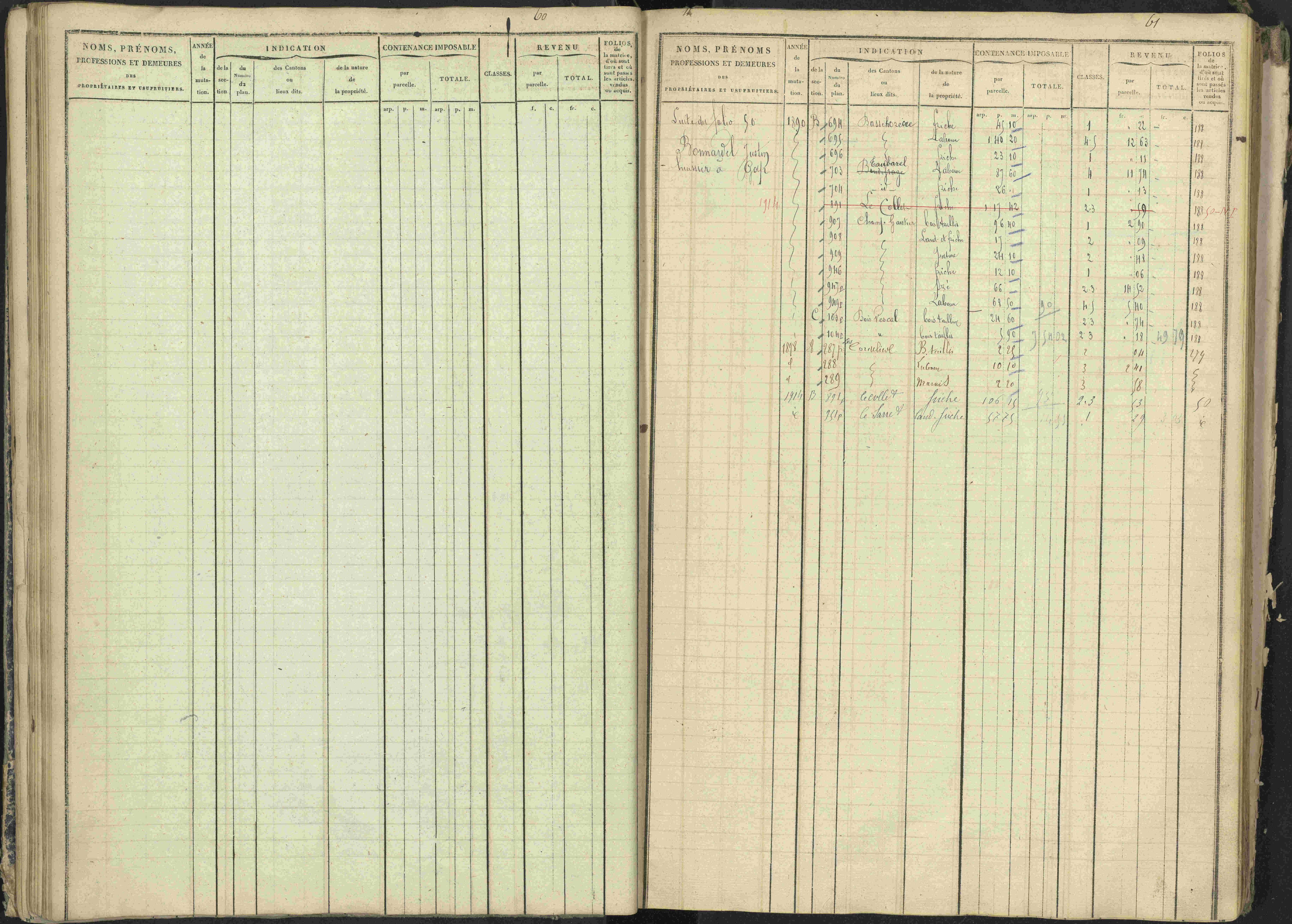 La Bâtie-Vieille - 3 P 245/1 - 3 P 245/1 - Matrice, folios 1-232.