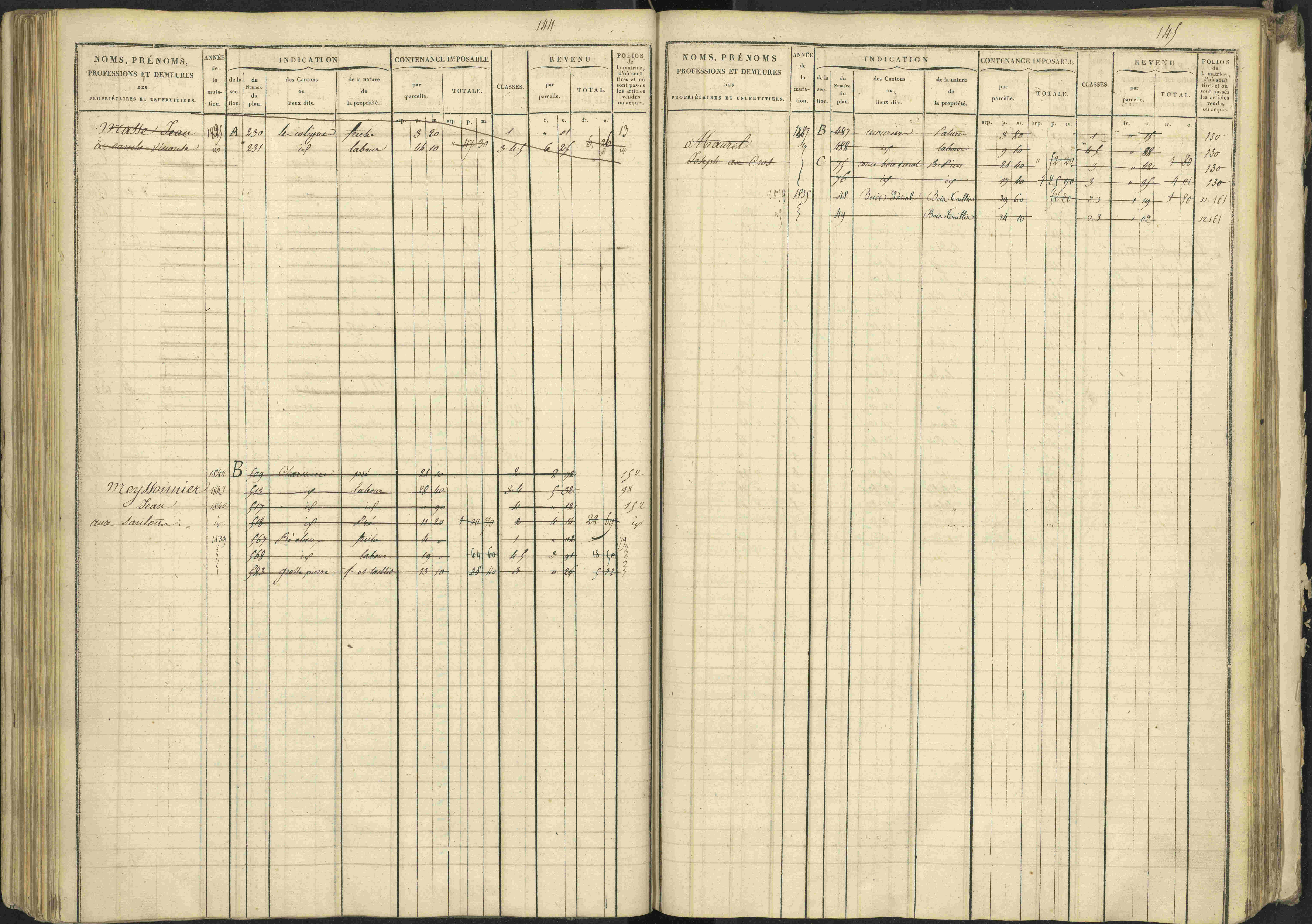La Bâtie-Vieille - 3 P 245/1 - 3 P 245/1 - Matrice, folios 1-232.