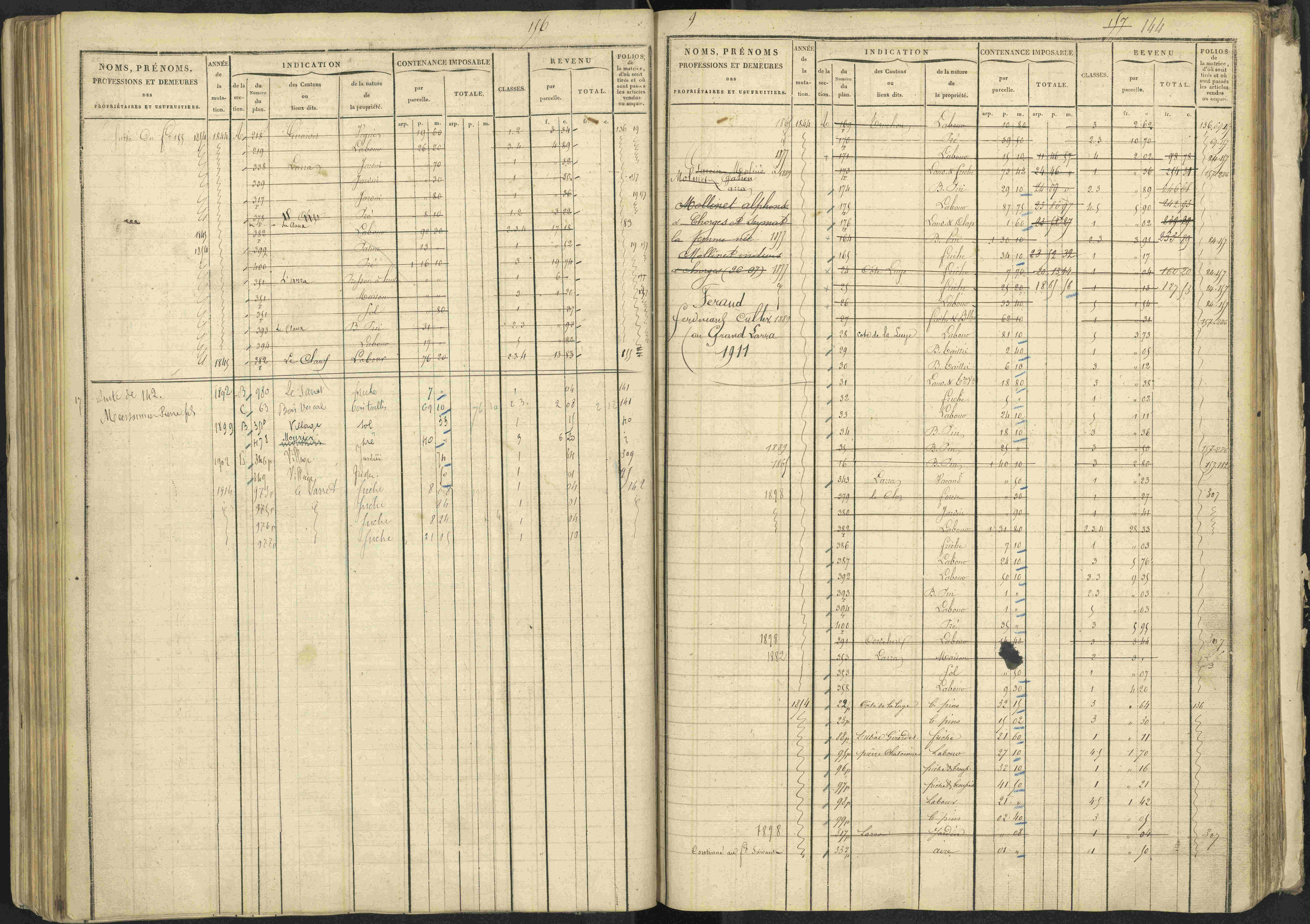 La Bâtie-Vieille - 3 P 245/1 - 3 P 245/1 - Matrice, folios 1-232.
