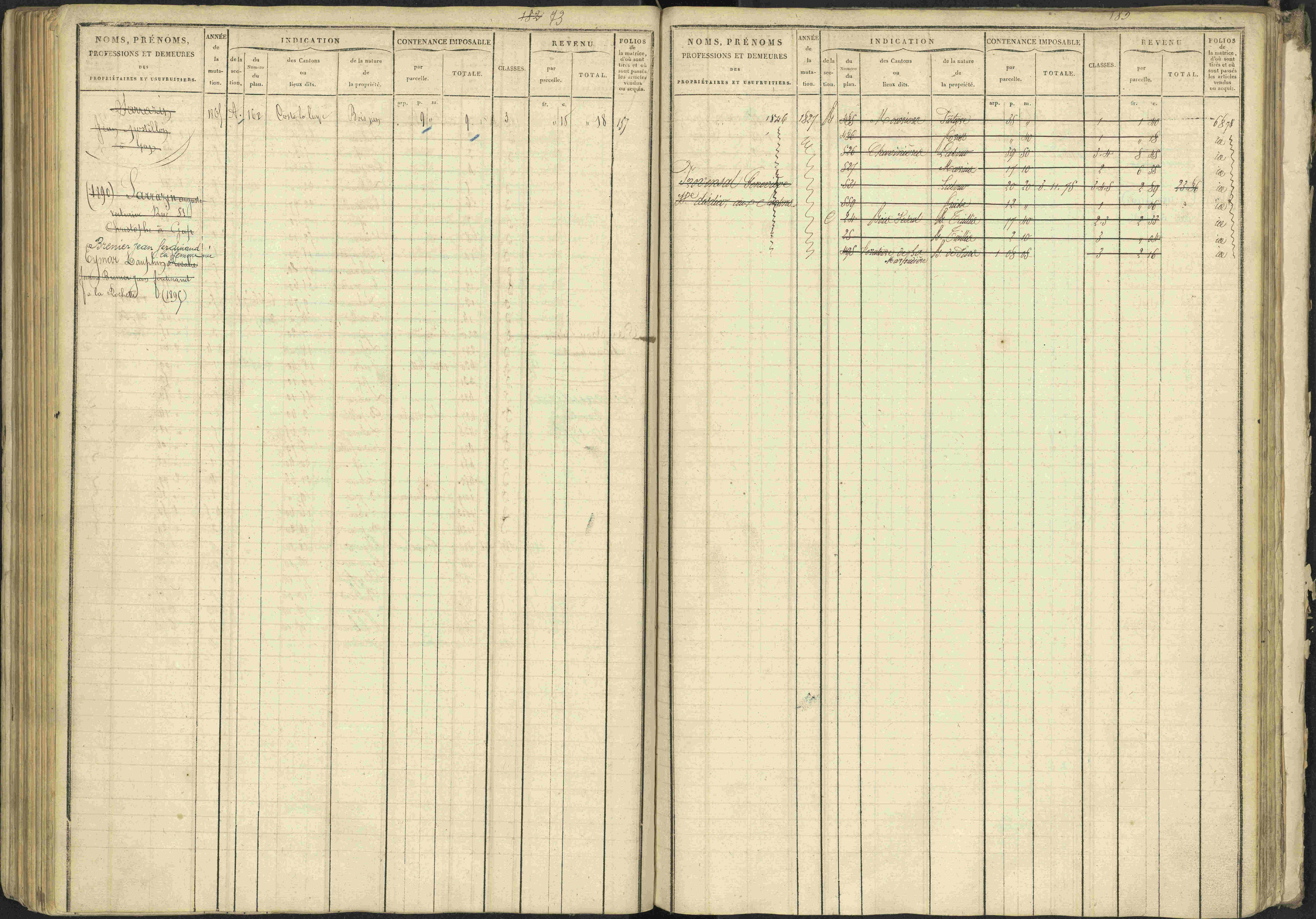 La Bâtie-Vieille - 3 P 245/1 - 3 P 245/1 - Matrice, folios 1-232.