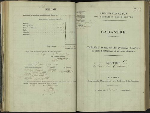 La Beaume - 3 P 251/2 - 3 P 251/2 - Section B 