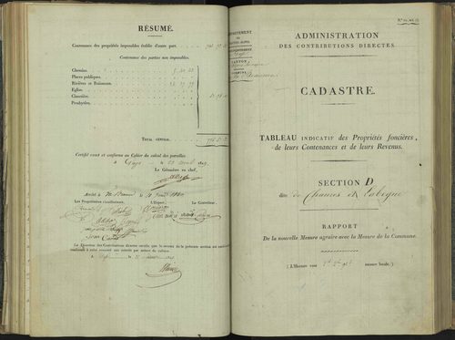 La Beaume - 3 P 251/4 - 3 P 251/4 - Section D 