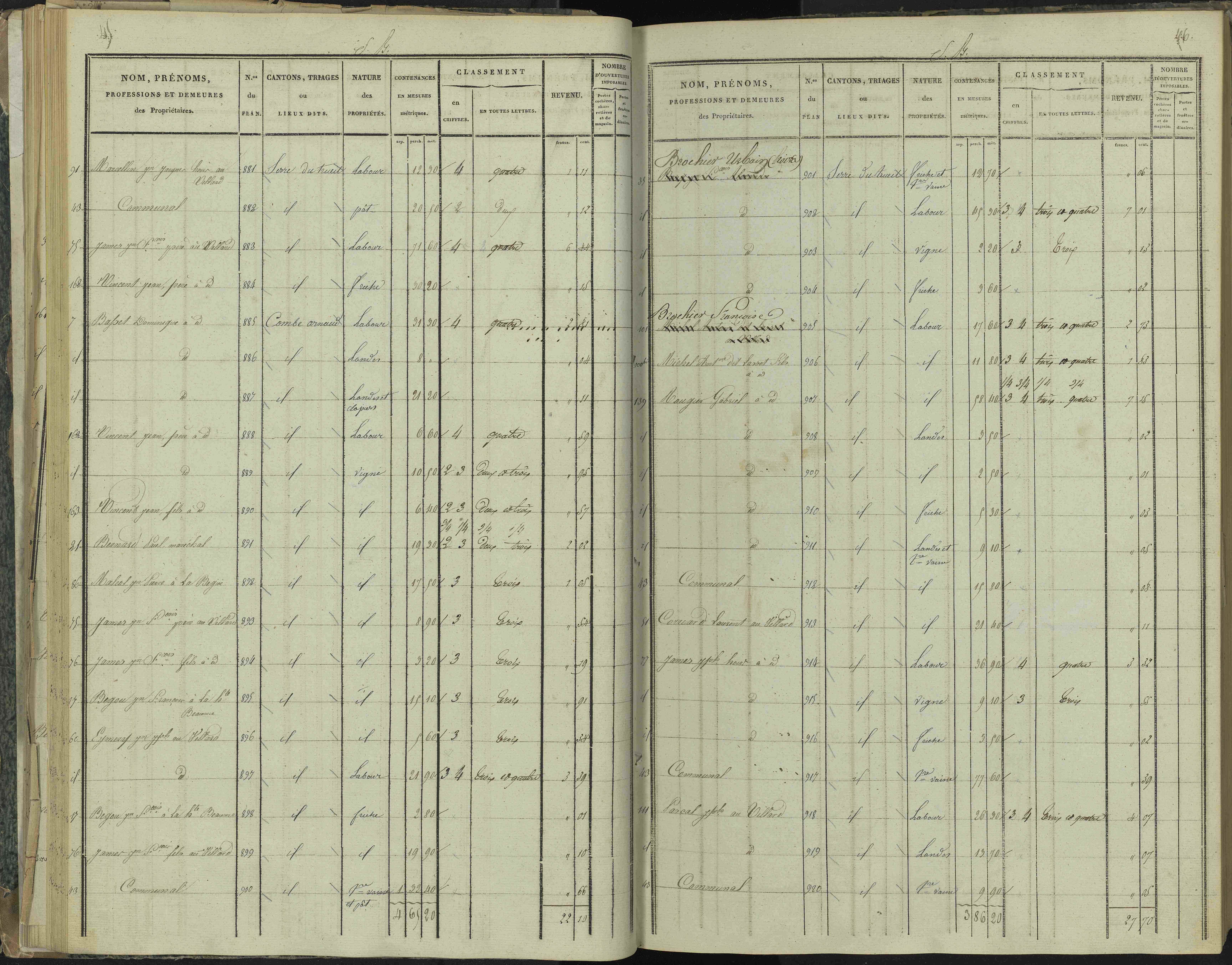 La Beaume - 3 P 251/2 - 3 P 251/2 - Section B