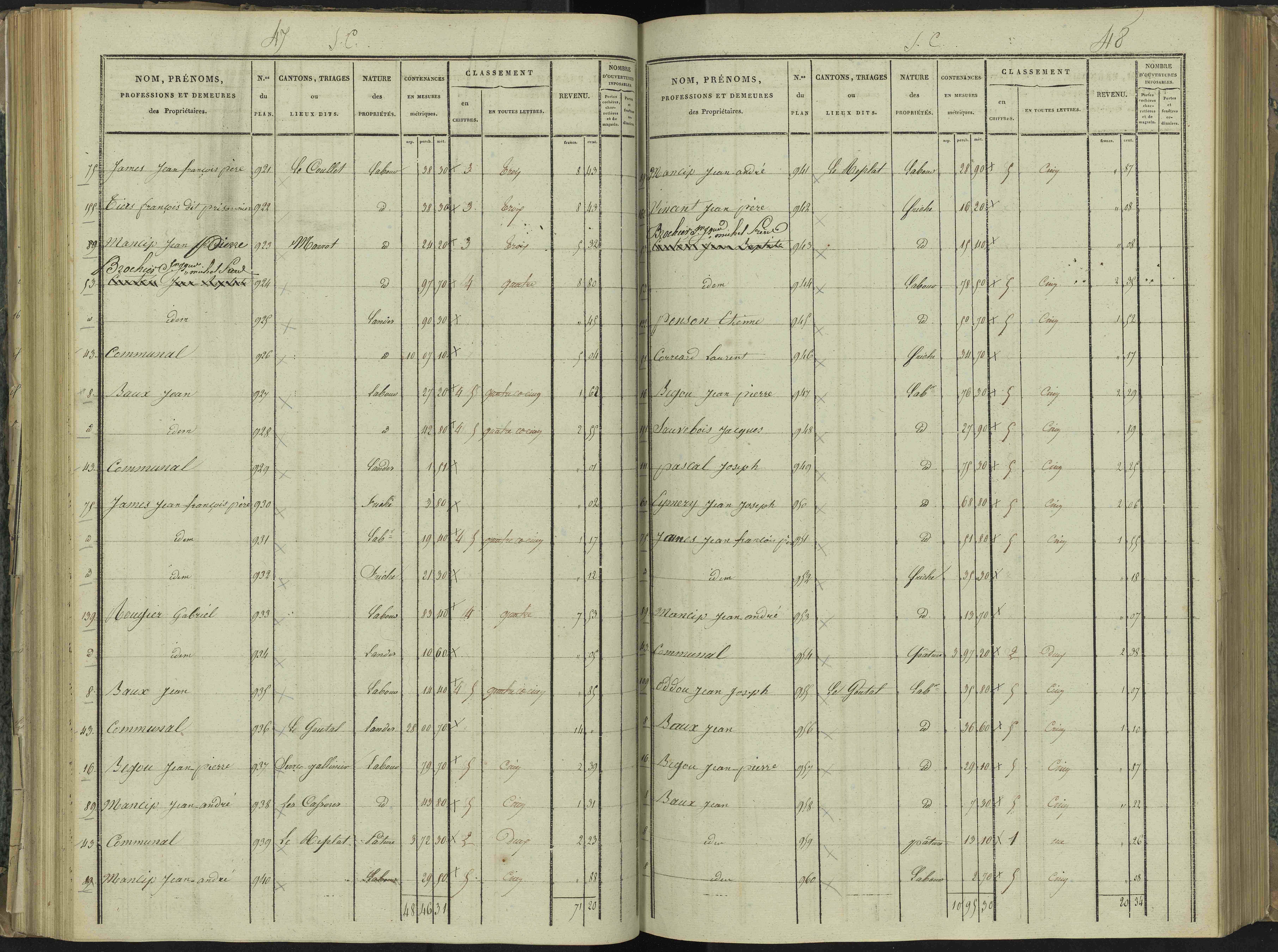 La Beaume - 3 P 251/3 - 3 P 251/3 - Section C