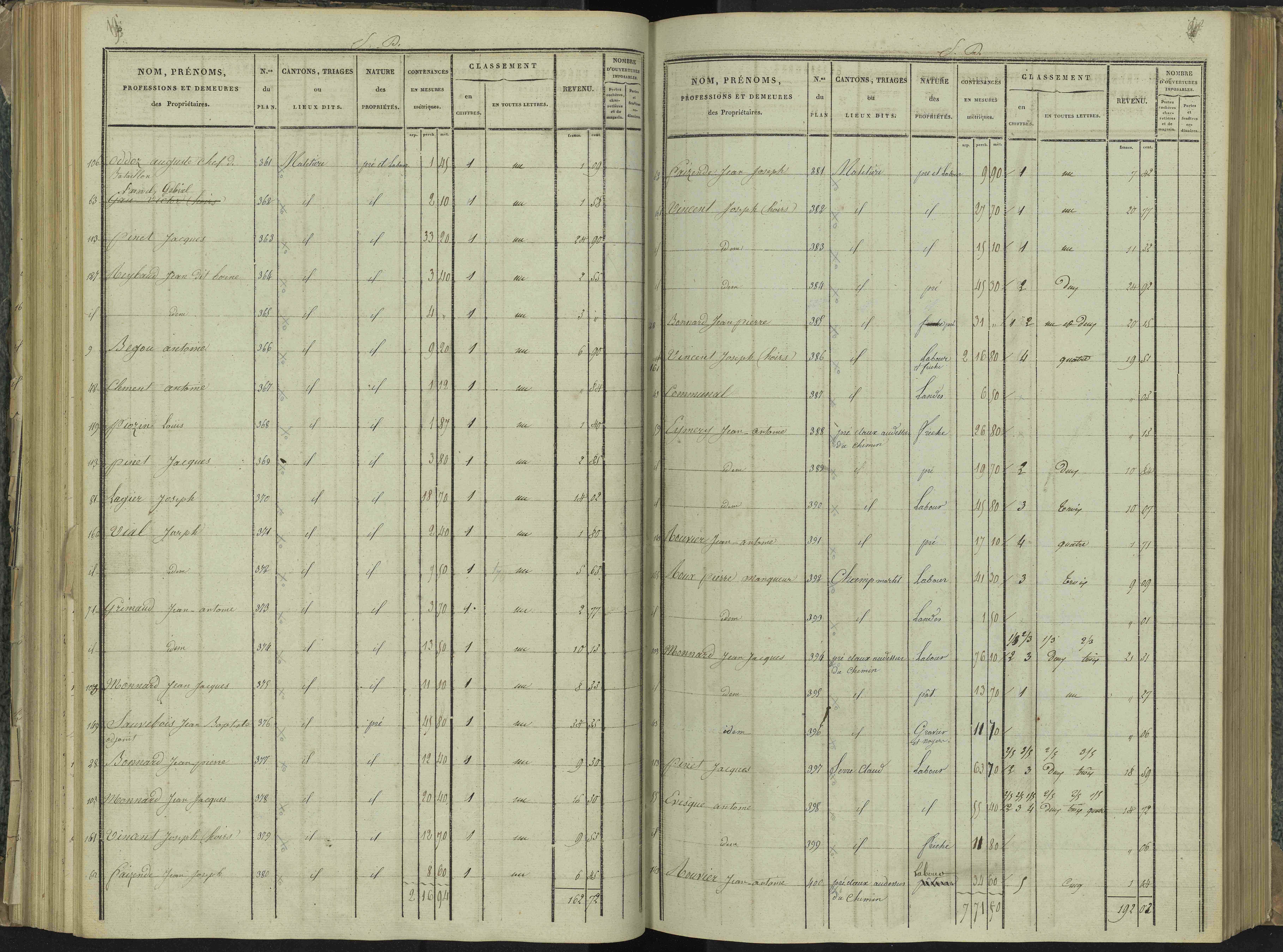 La Beaume - 3 P 251/4 - 3 P 251/4 - Section D