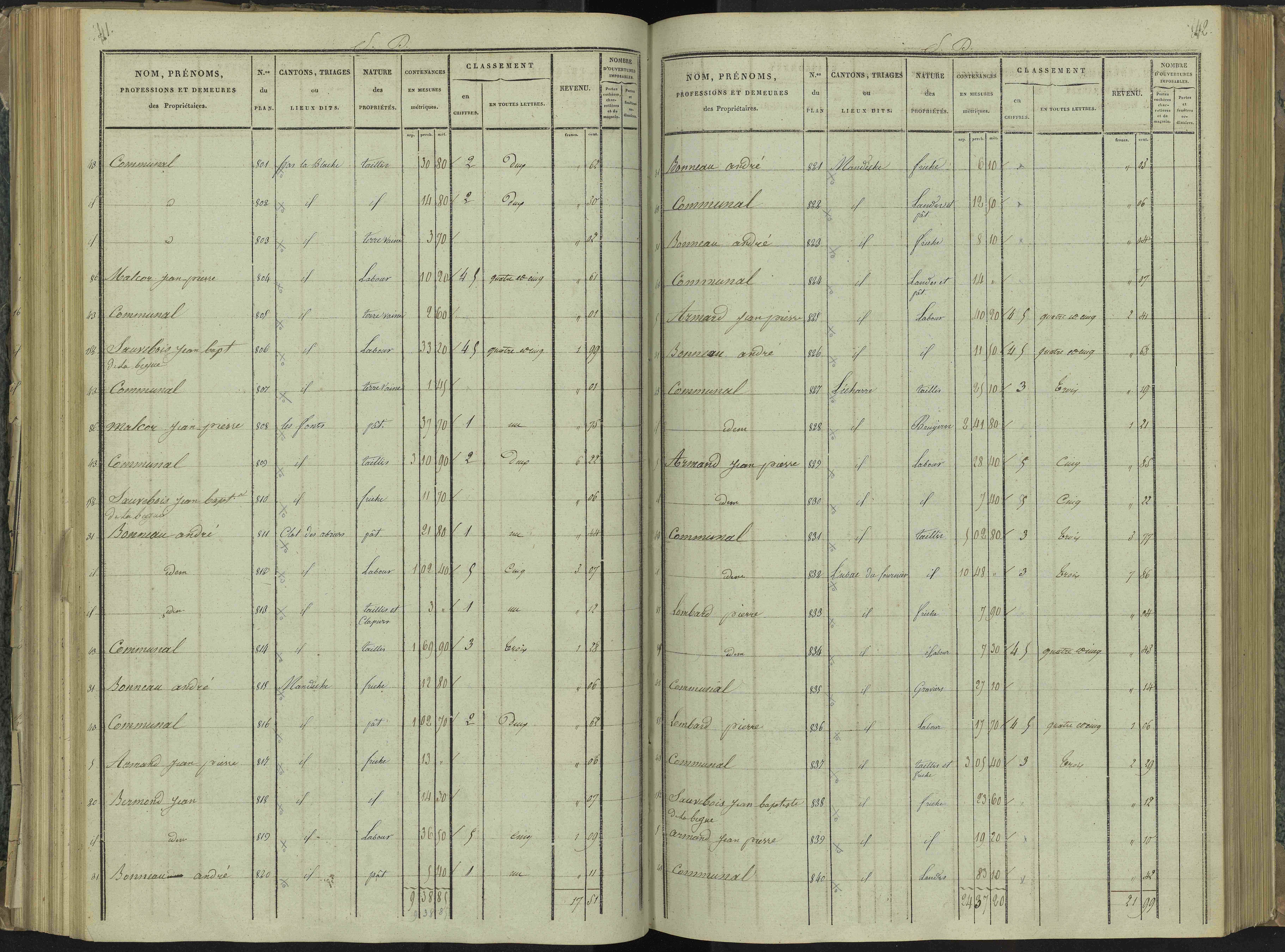 La Beaume - 3 P 251/4 - 3 P 251/4 - Section D