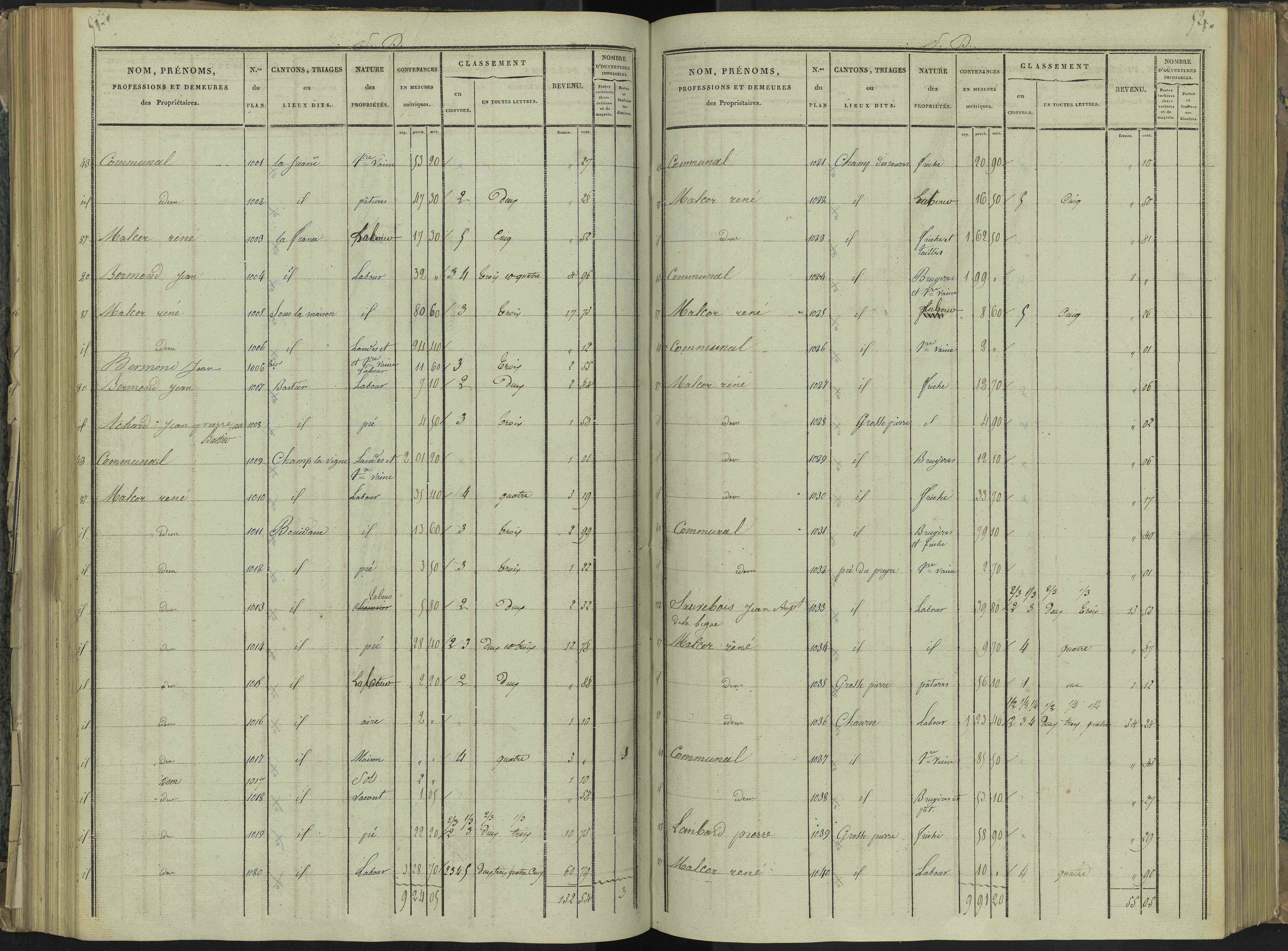 La Beaume - 3 P 251/4 - 3 P 251/4 - Section D