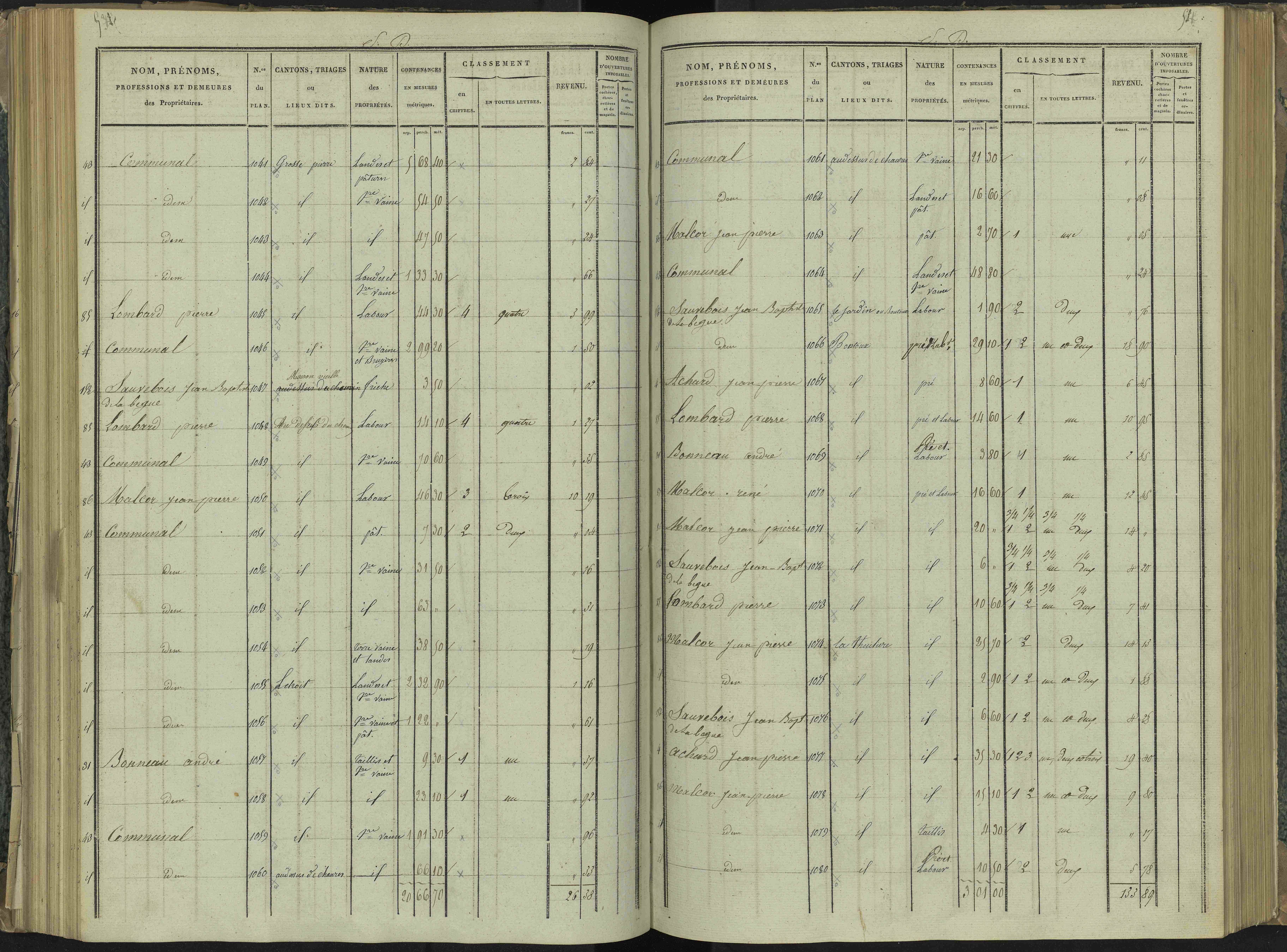 La Beaume - 3 P 251/4 - 3 P 251/4 - Section D