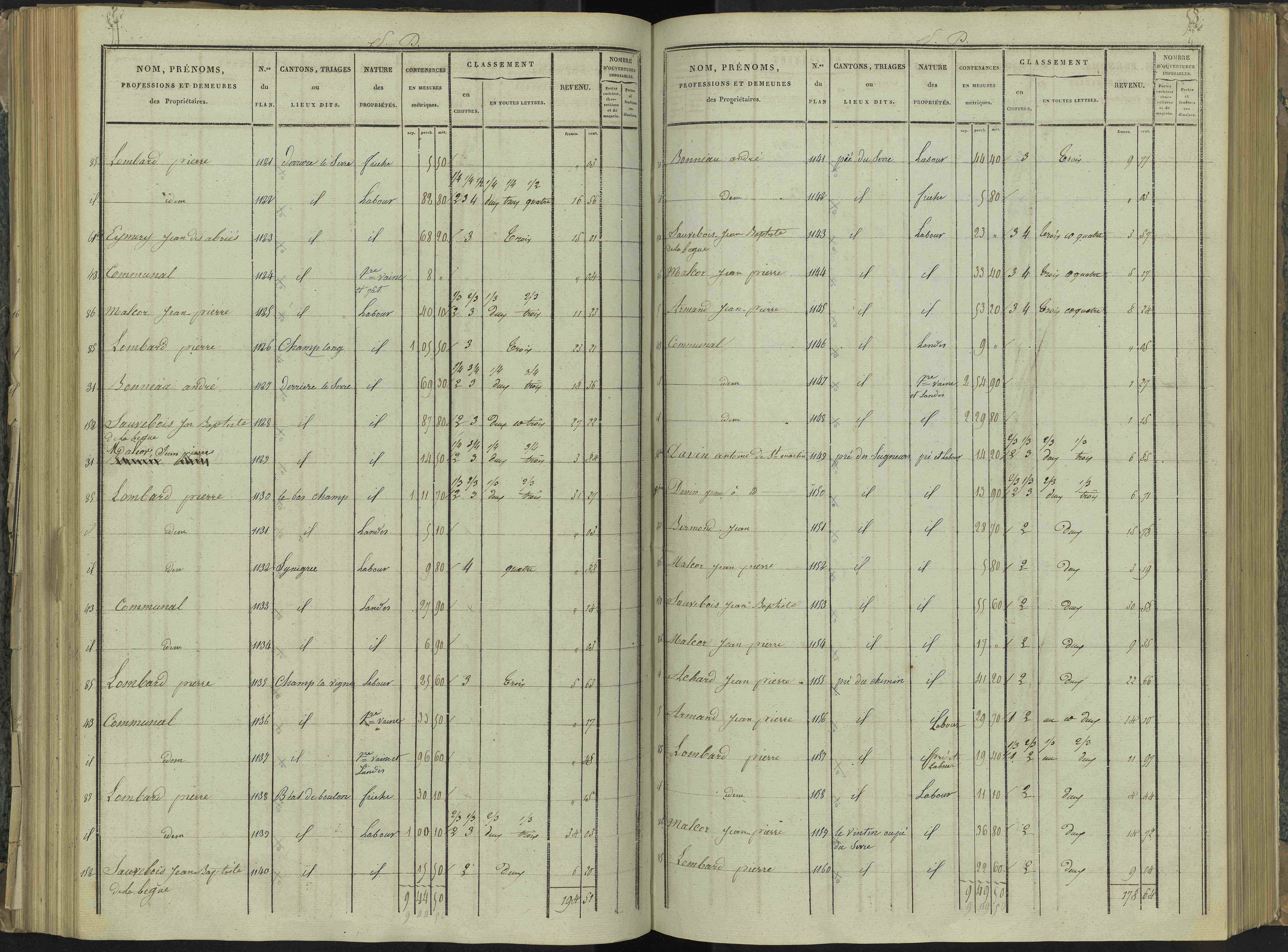 La Beaume - 3 P 251/4 - 3 P 251/4 - Section D