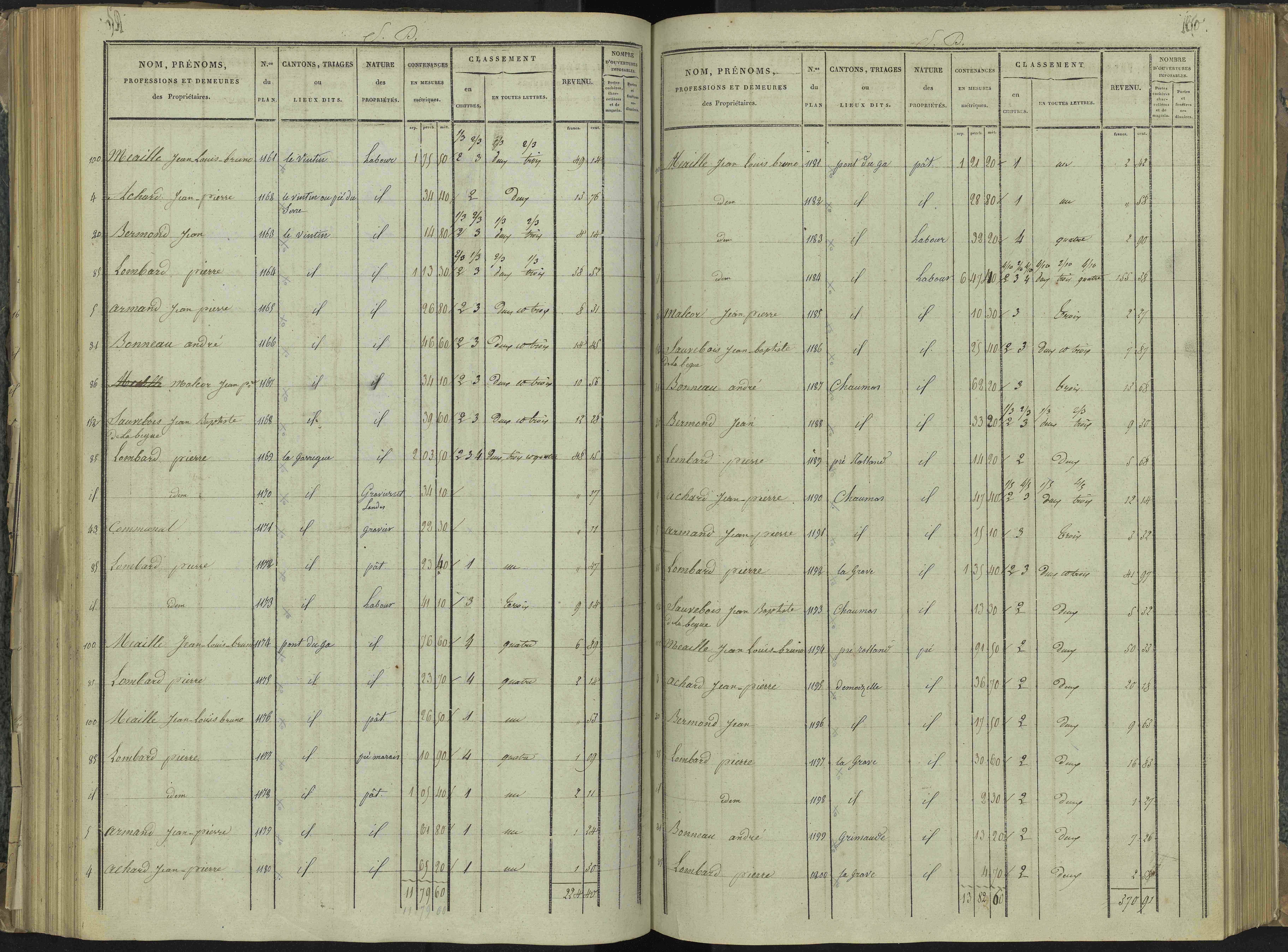 La Beaume - 3 P 251/4 - 3 P 251/4 - Section D