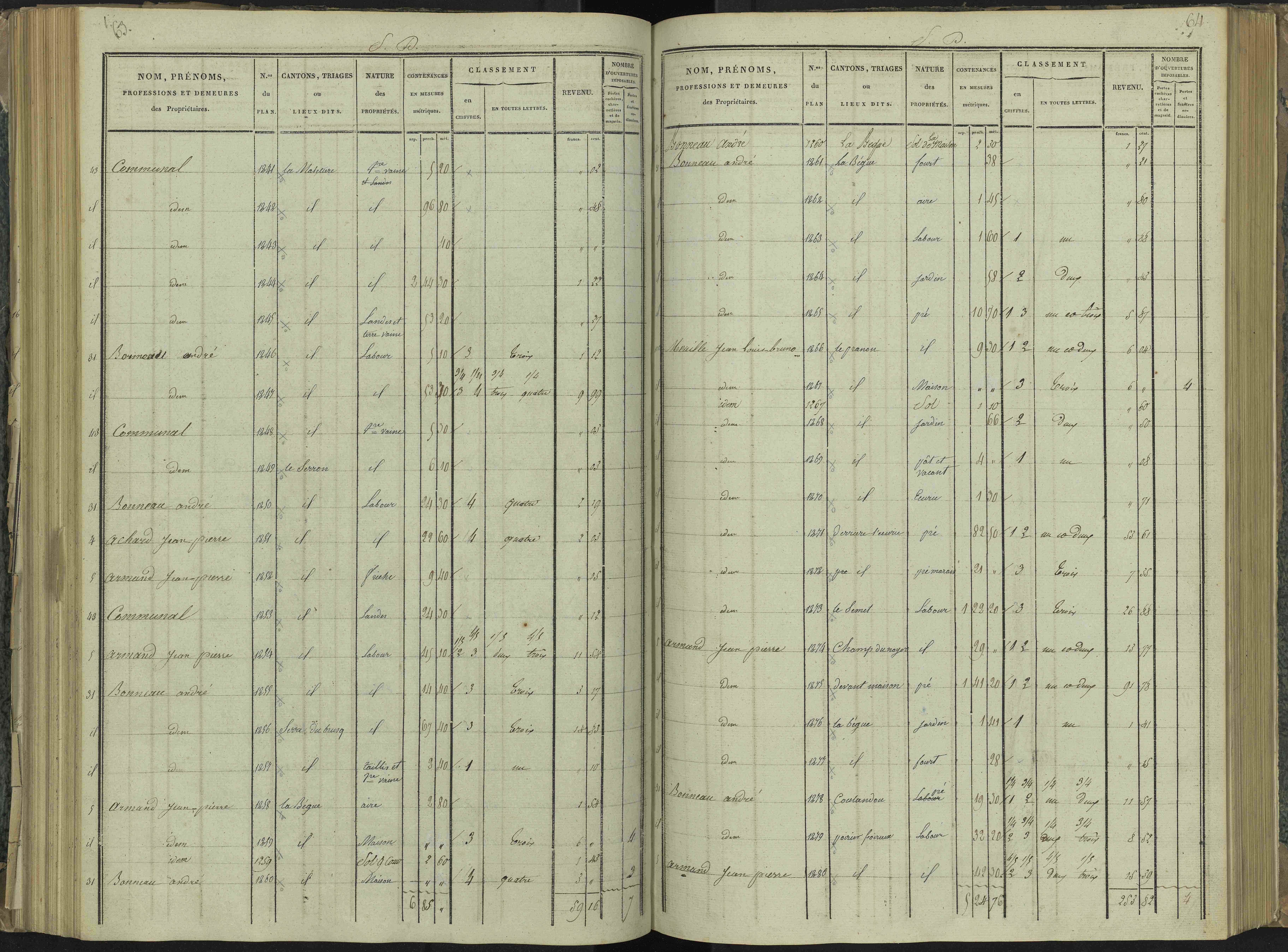La Beaume - 3 P 251/4 - 3 P 251/4 - Section D