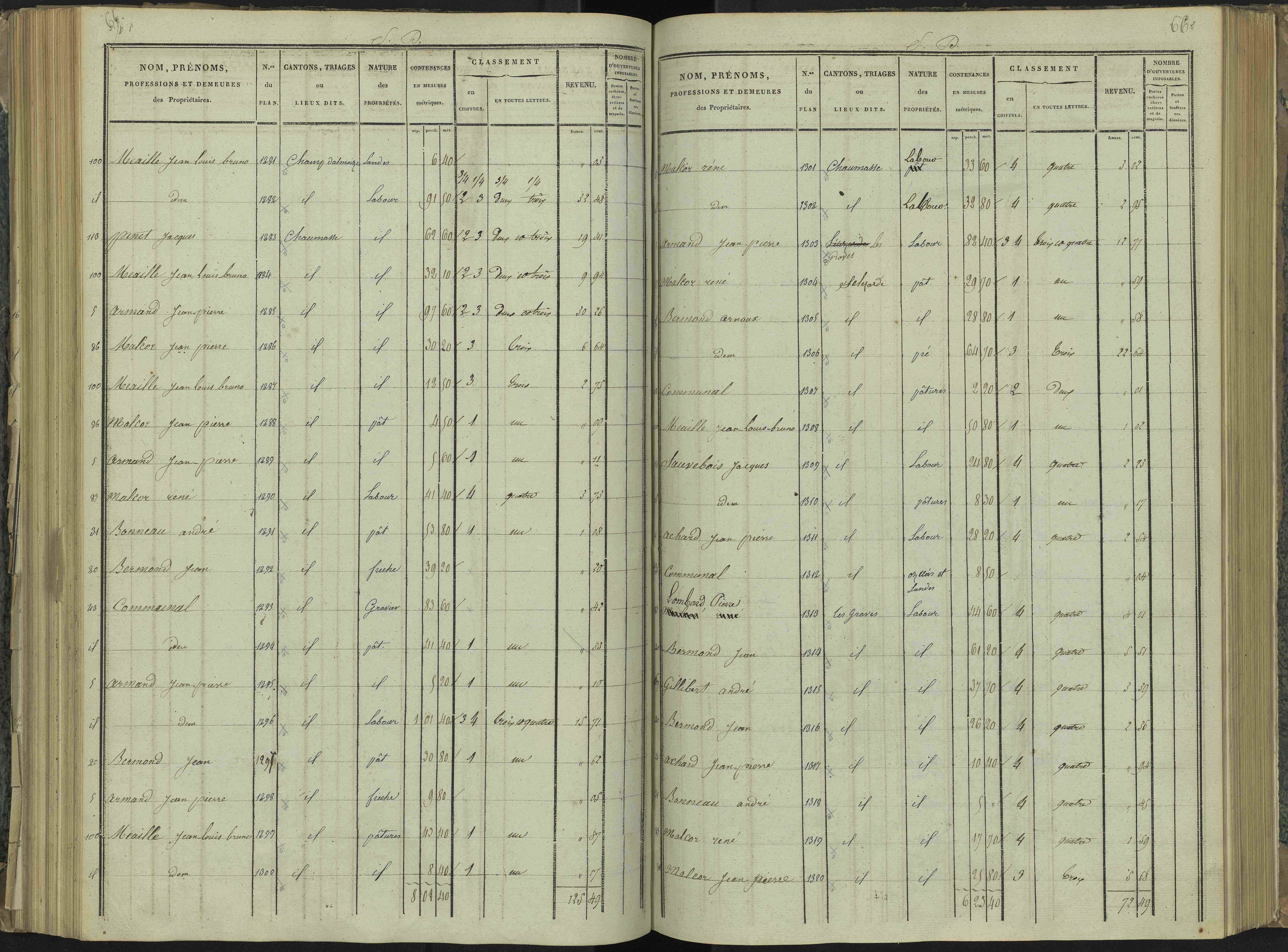 La Beaume - 3 P 251/4 - 3 P 251/4 - Section D
