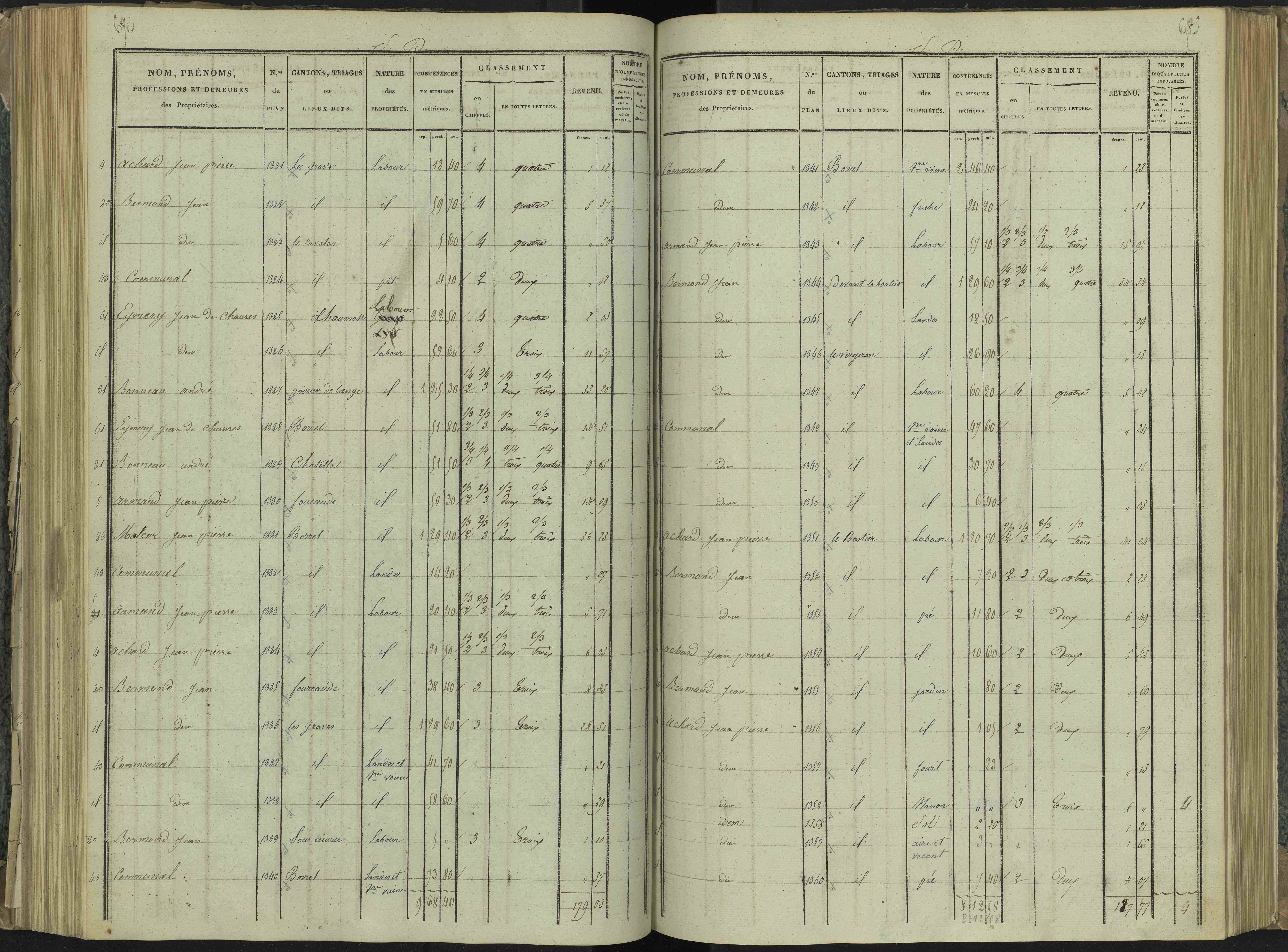 La Beaume - 3 P 251/4 - 3 P 251/4 - Section D