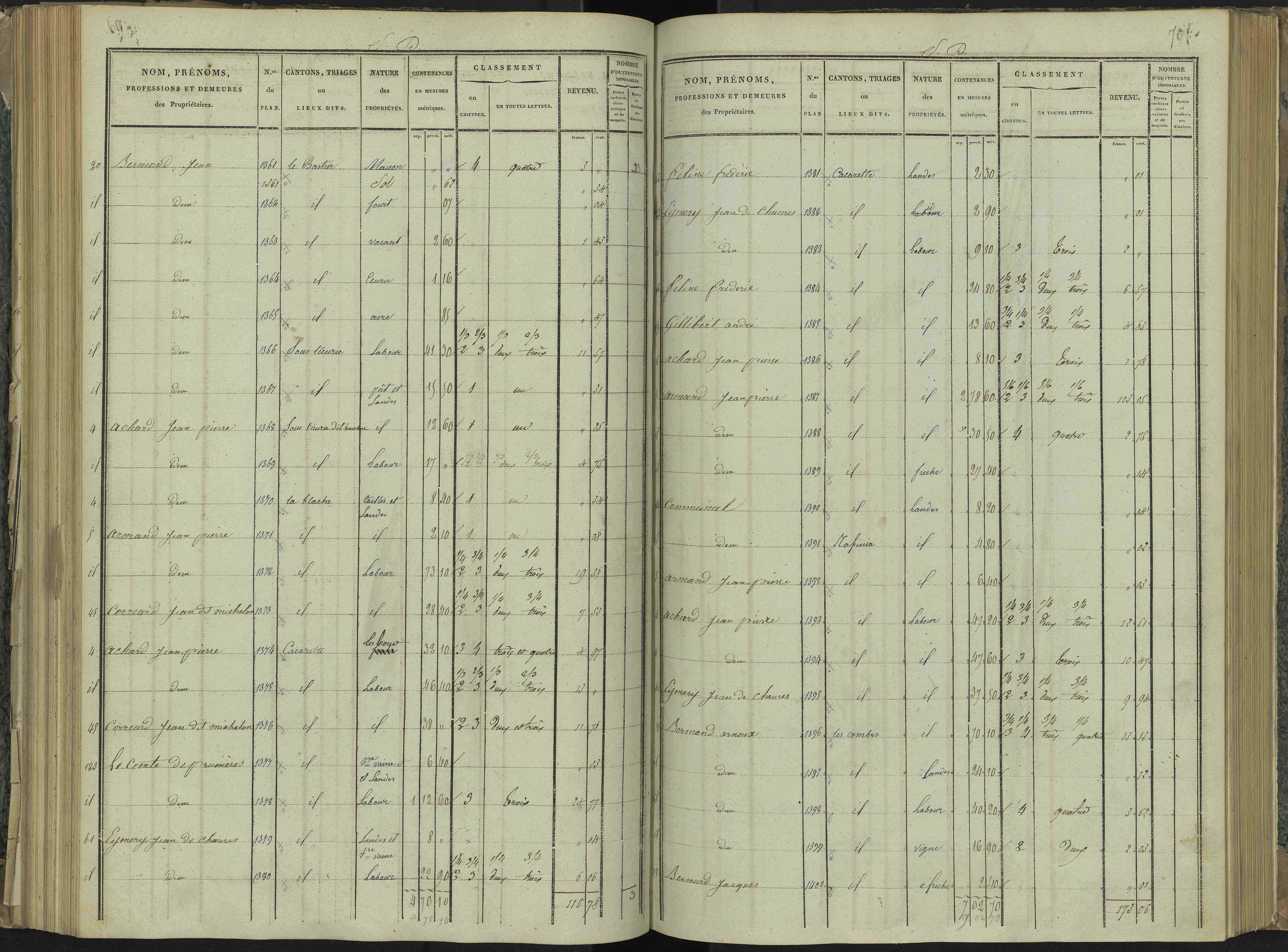 La Beaume - 3 P 251/4 - 3 P 251/4 - Section D