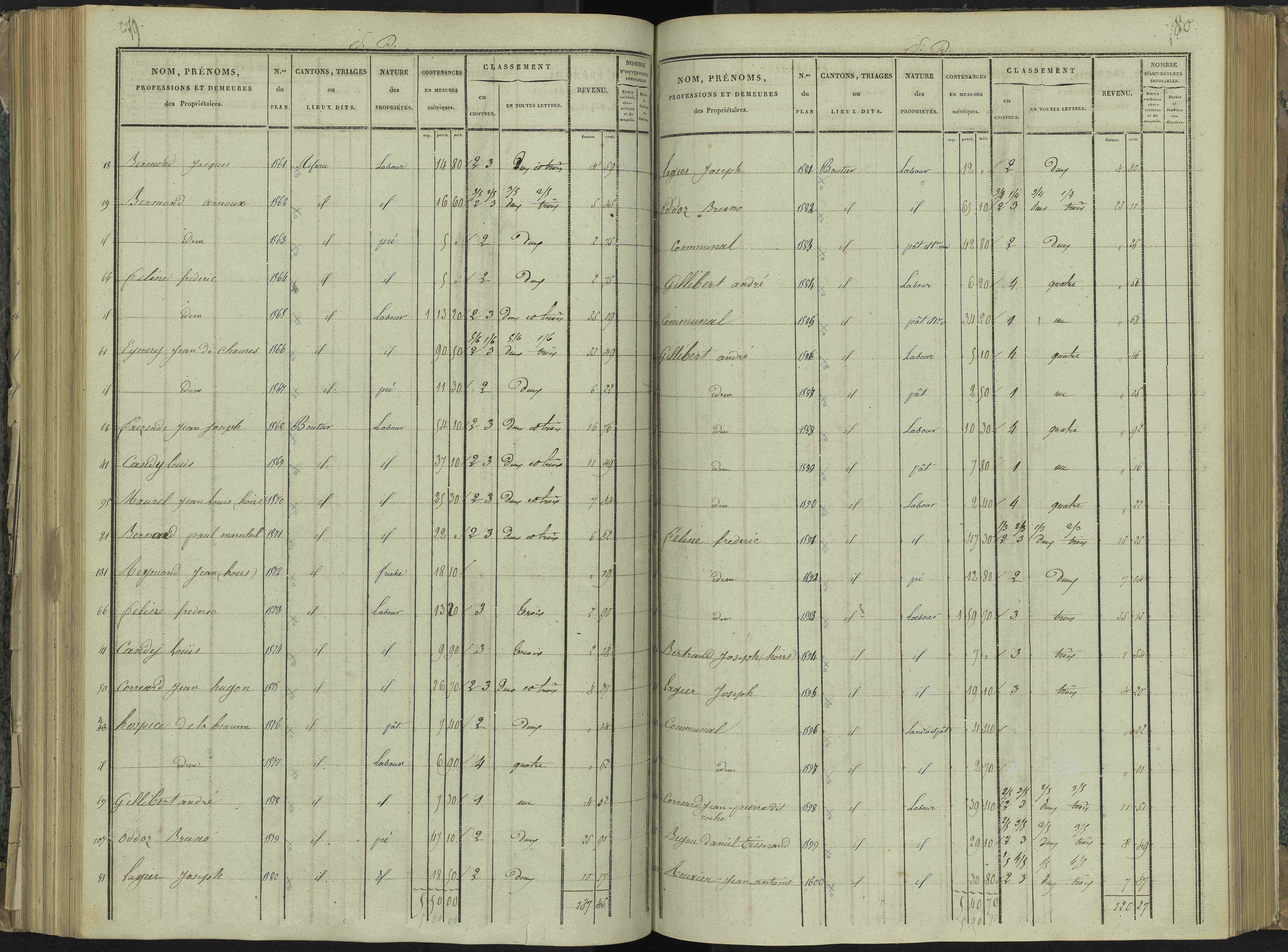 La Beaume - 3 P 251/4 - 3 P 251/4 - Section D