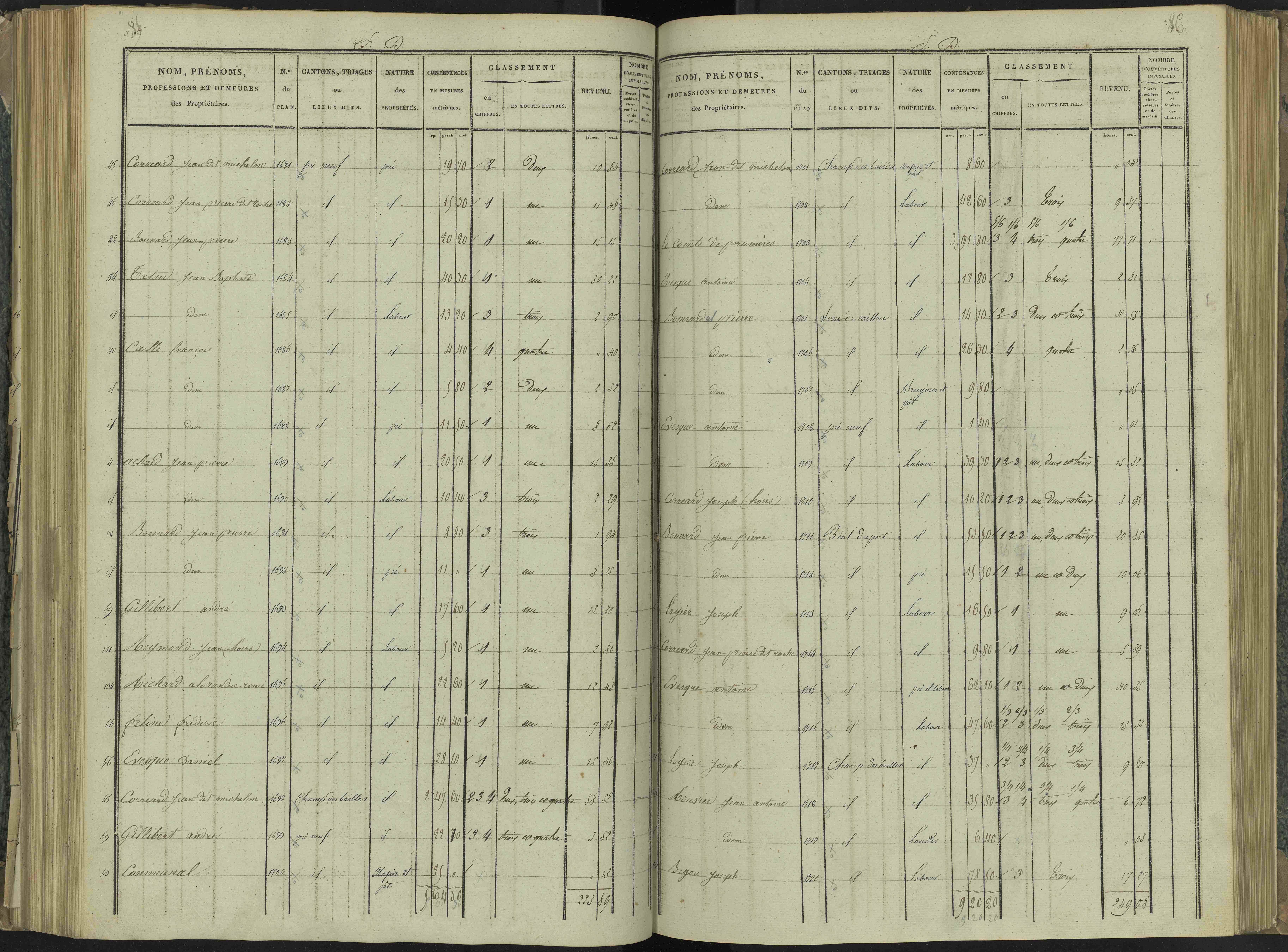 La Beaume - 3 P 251/4 - 3 P 251/4 - Section D