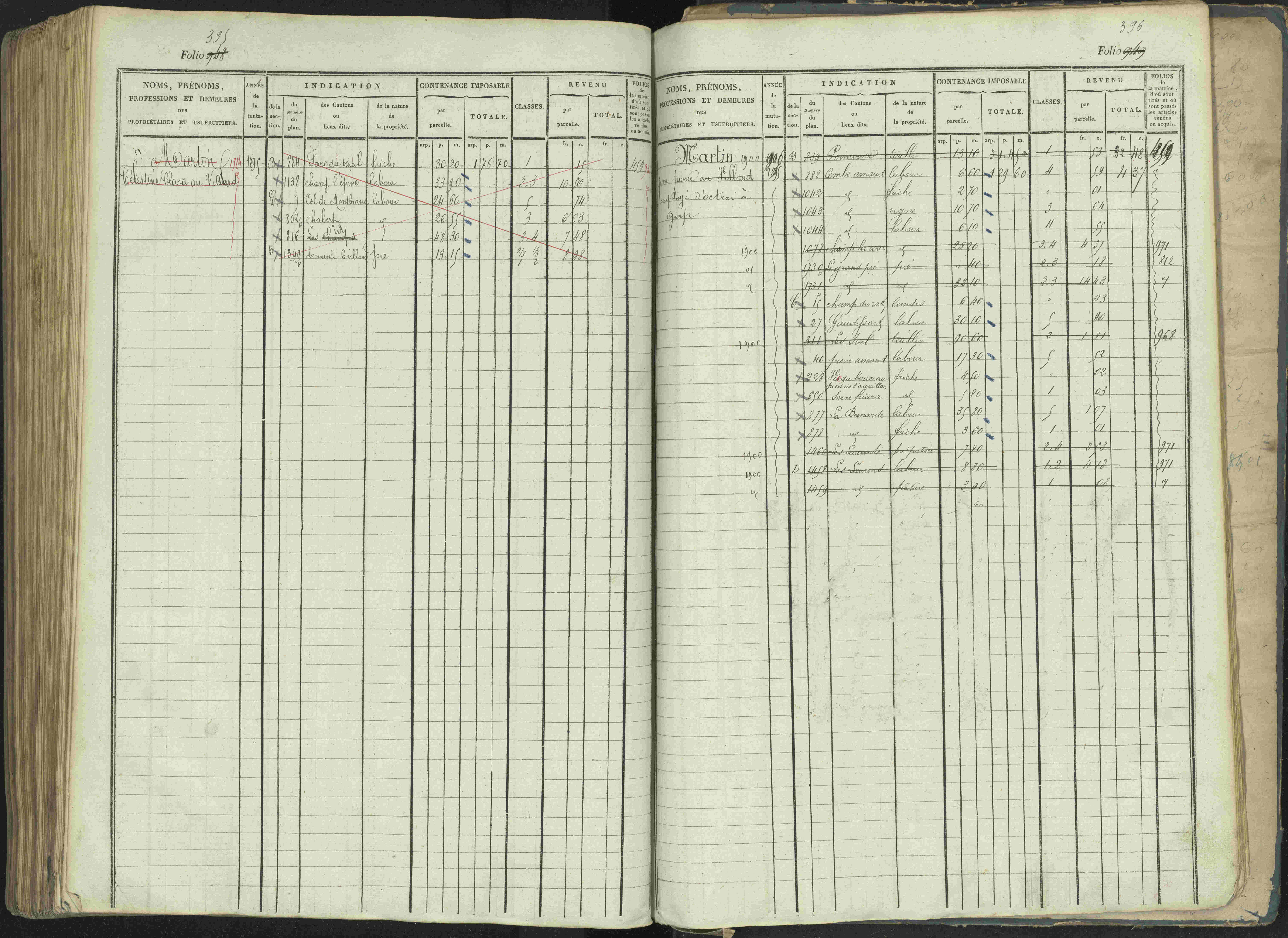 La Beaume - 3 P 253/1 - 3 P 253/1 - Matrice, folios 481-960.