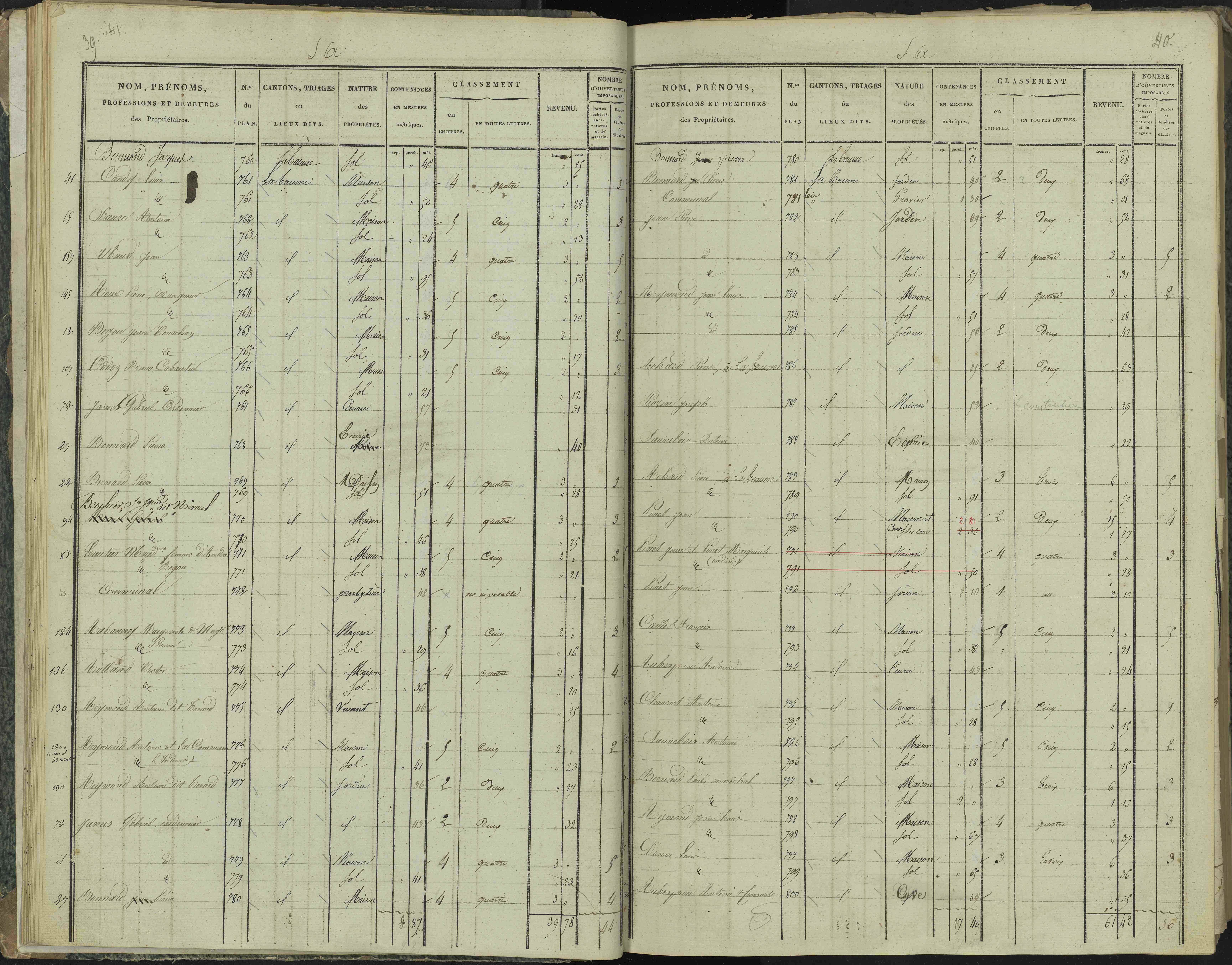 La Beaume - 3 P 251/1 - 3 P 251/1 - Section A