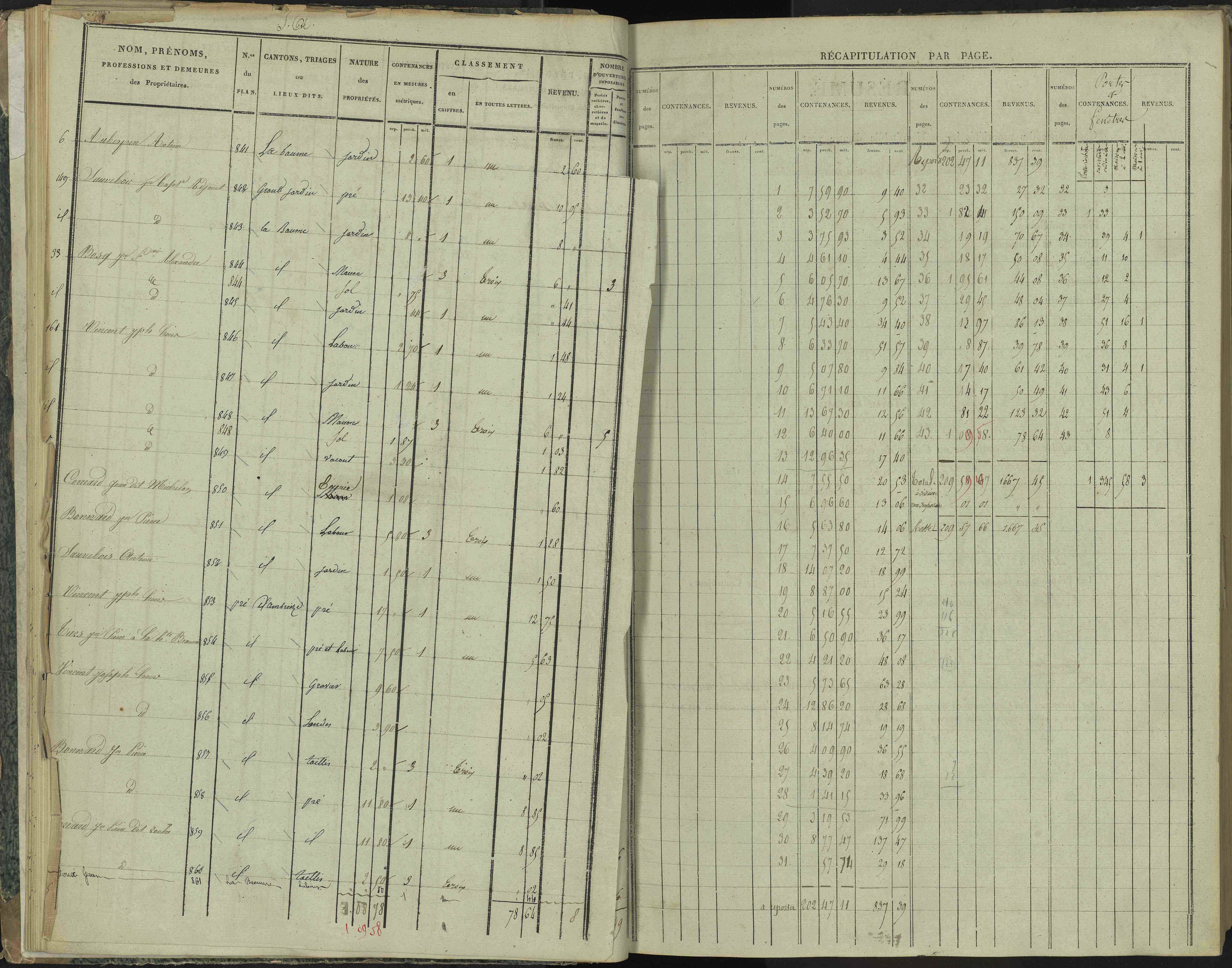 La Beaume - 3 P 251/1 - 3 P 251/1 - Section A