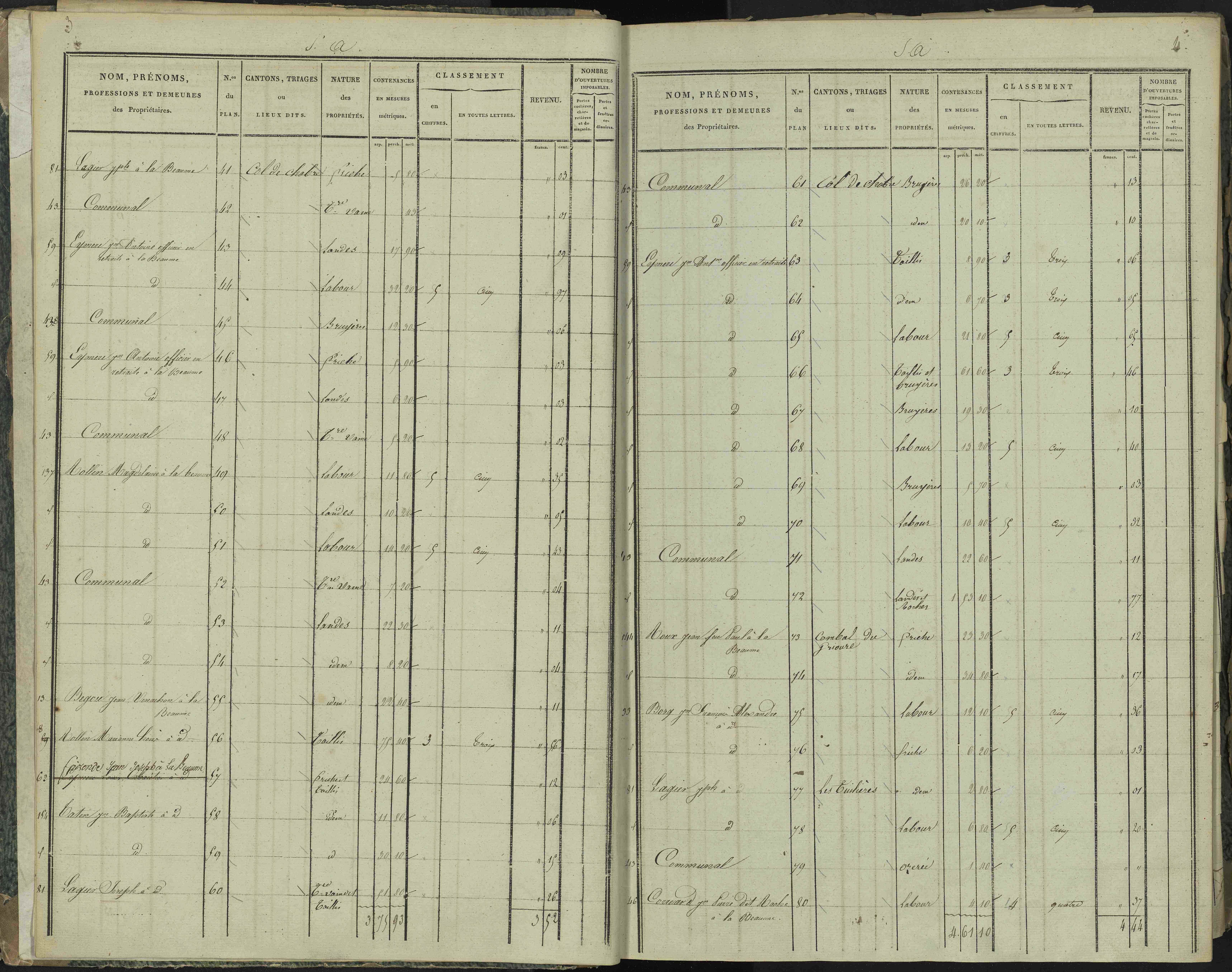 La Beaume - 3 P 251/1 - 3 P 251/1 - Section A