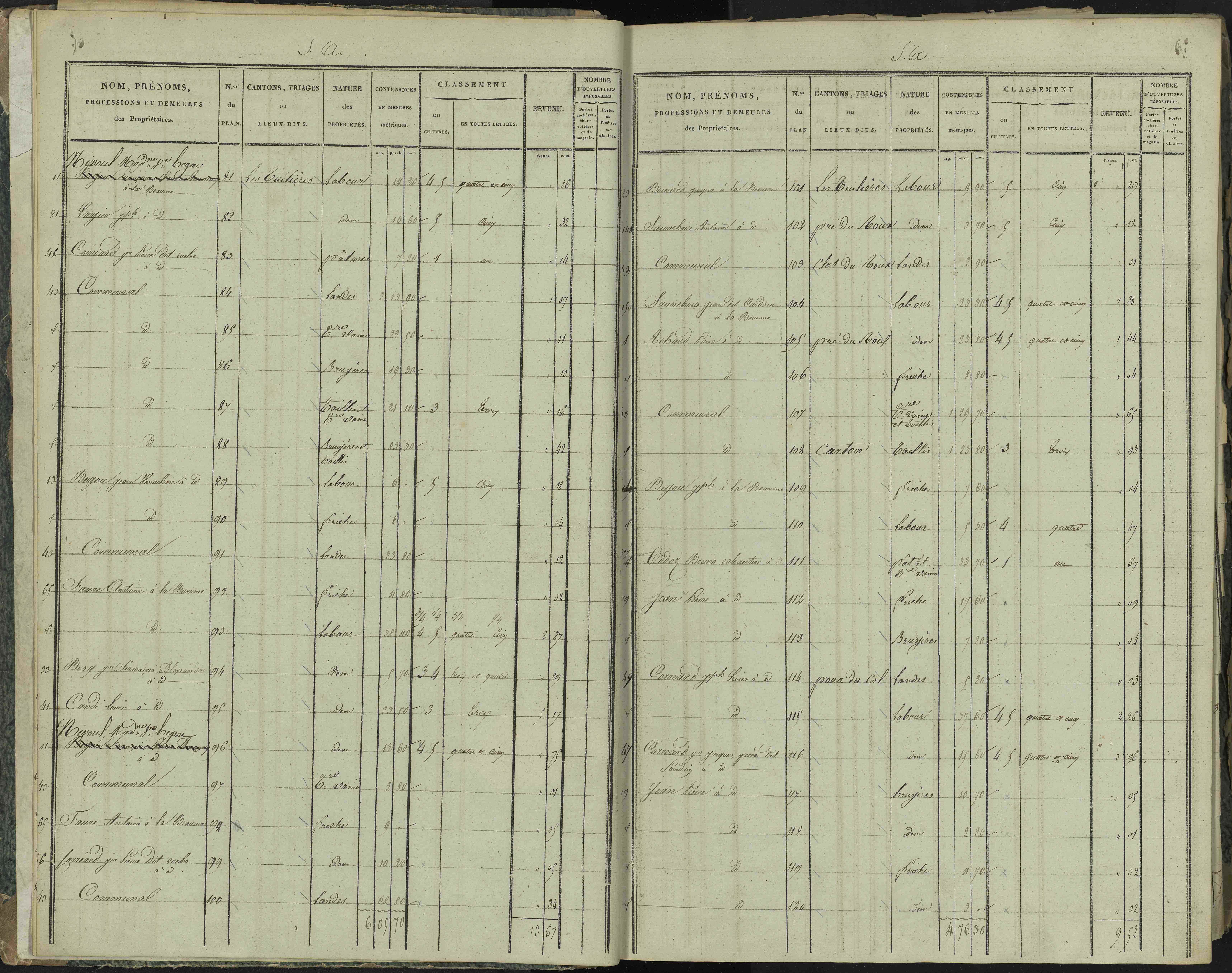 La Beaume - 3 P 251/1 - 3 P 251/1 - Section A