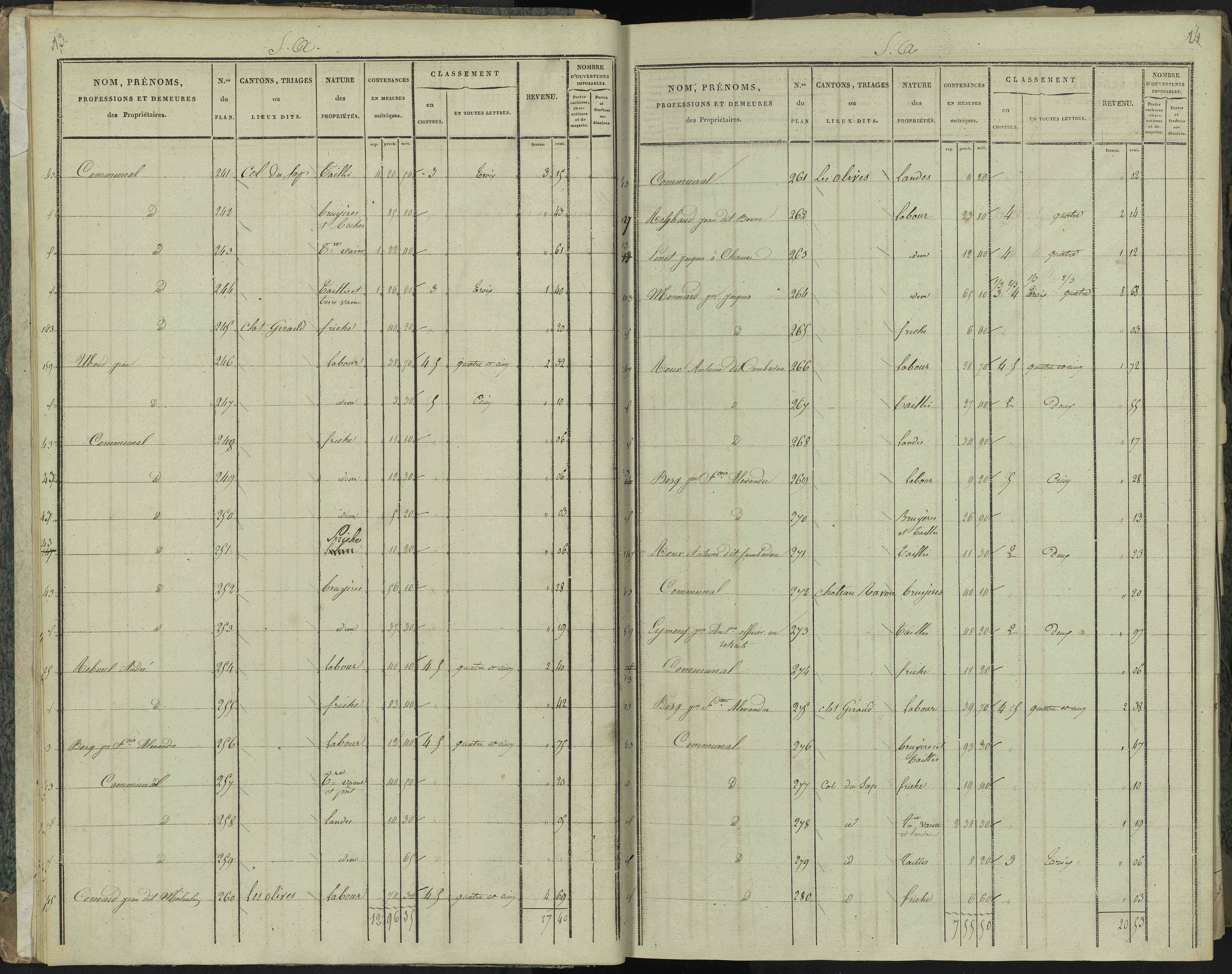 La Beaume - 3 P 251/1 - 3 P 251/1 - Section A